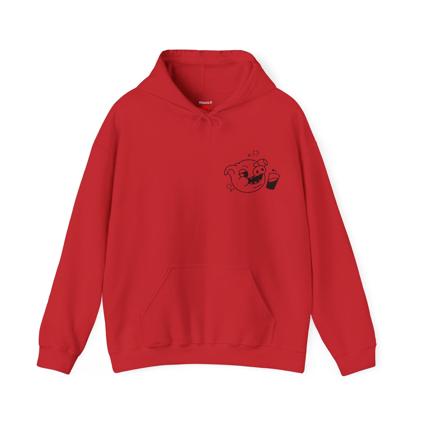 Drunken Piggy Unisex Hooded Sweatshirt - ALIQUOS