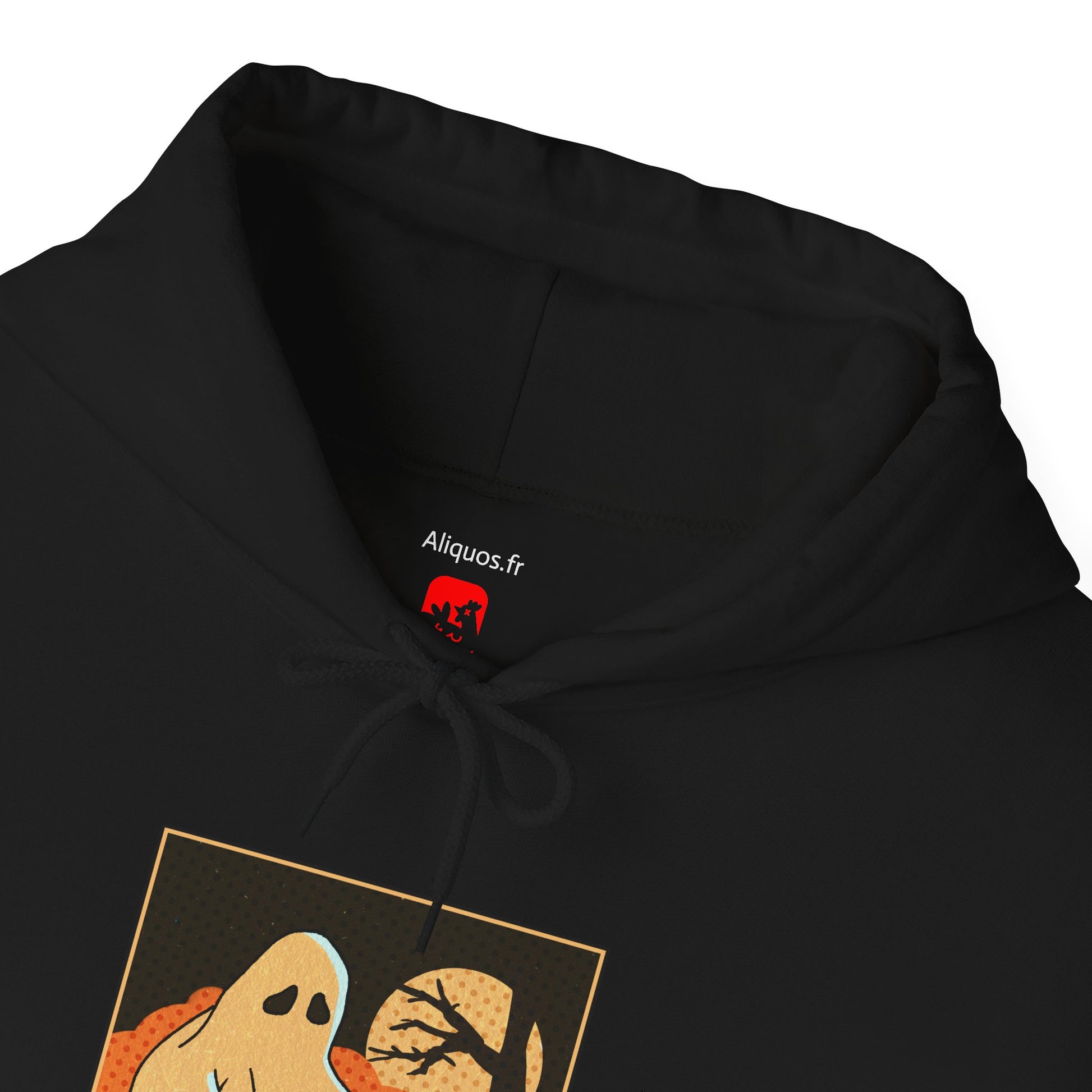 Unisex Hooded Sweatshirt -  'Dogs Won't Ghost You' - ALIQUOS
