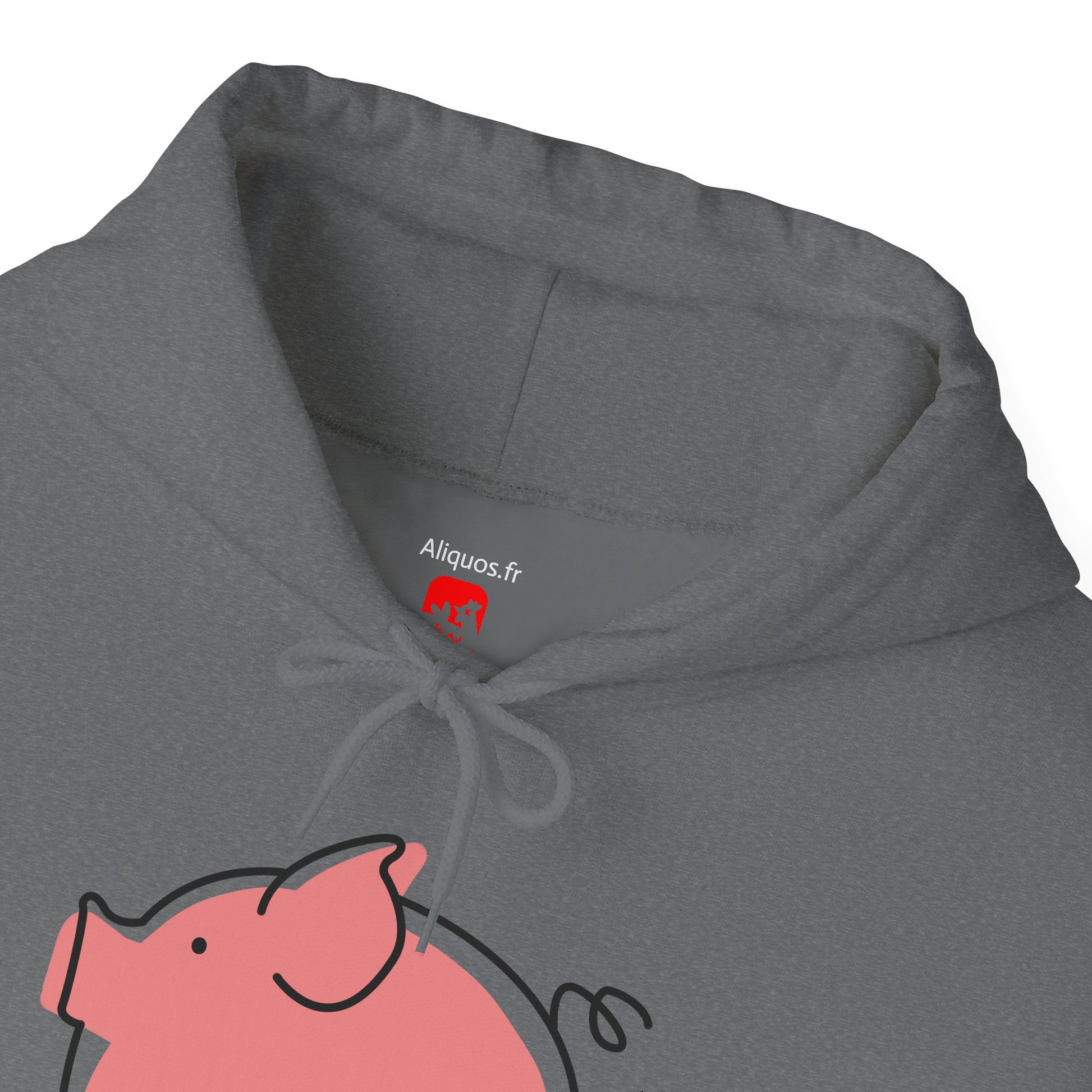Pudgy Piggy Unisex Hooded Sweatshirt - ALIQUOS