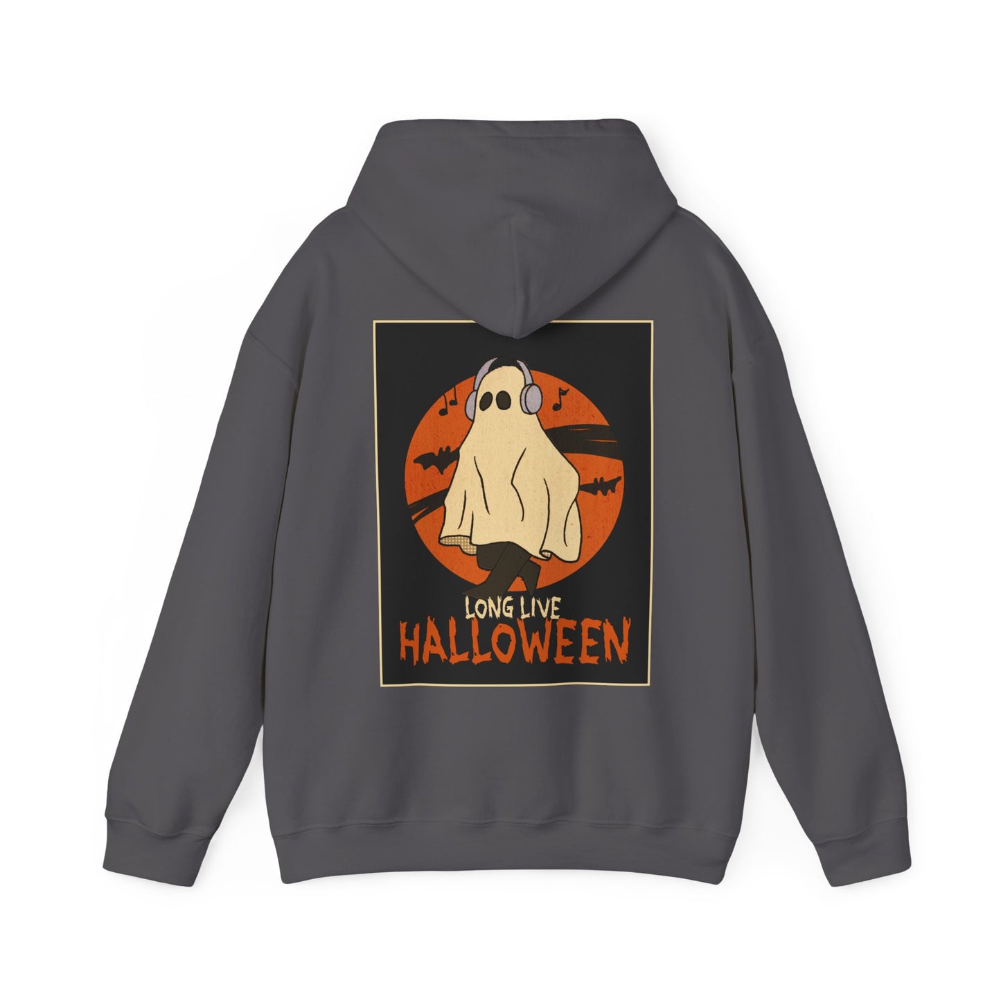 Sweat à capuche unisexe - Motif « Fantôme musical » 
