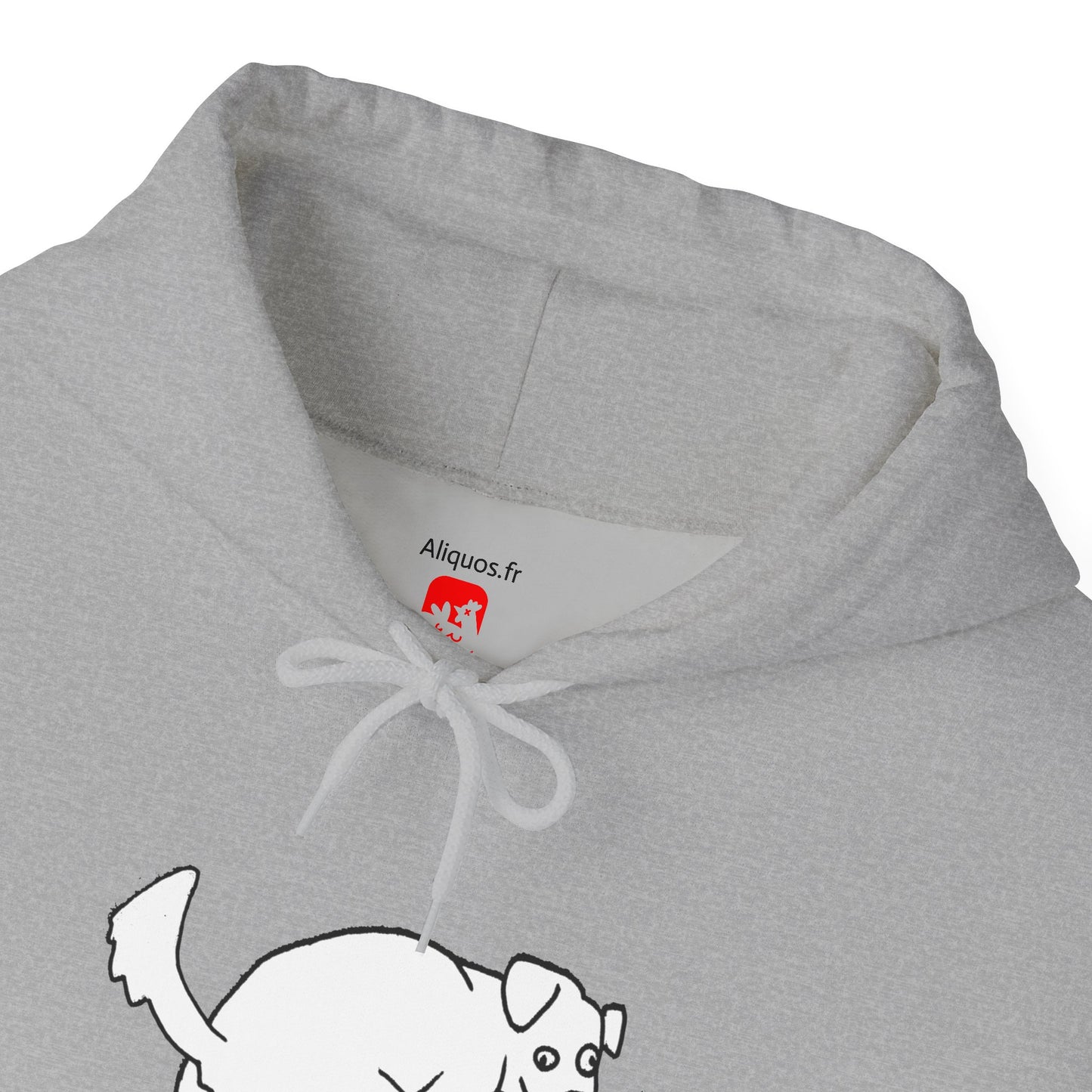 Unisex Hooded Sweatshirt -  Doggy Rainbow Factory - ALIQUOS