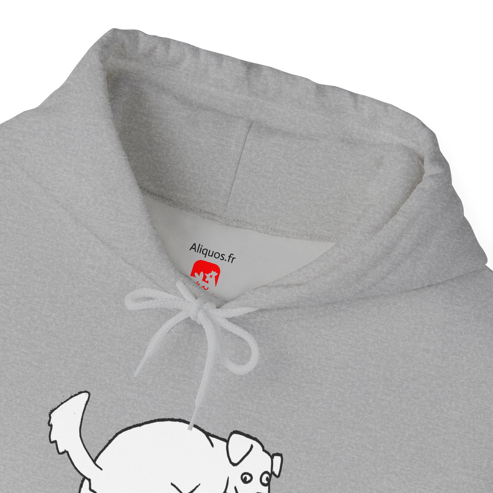 Unisex Hooded Sweatshirt -  Doggy Rainbow Factory - ALIQUOS