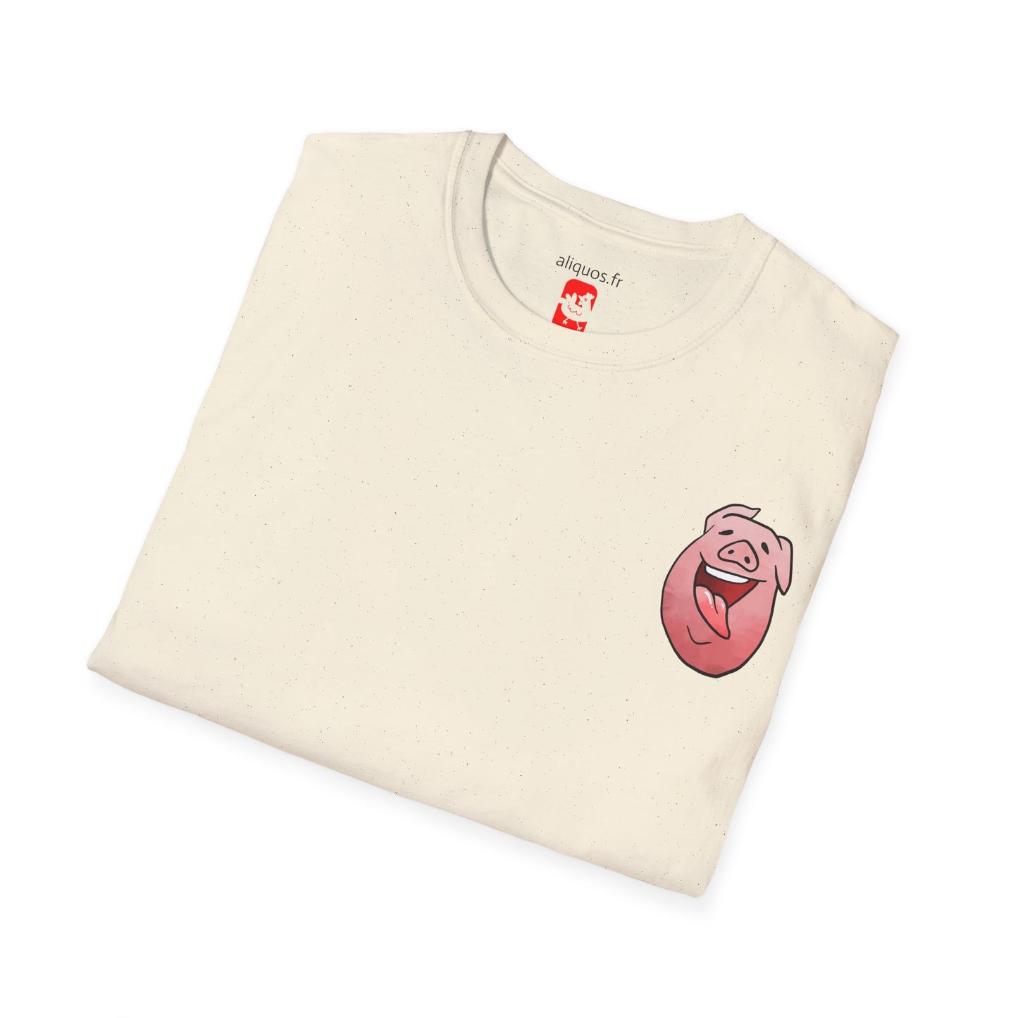Unisex T-Shirt - Piggy Head -  Aliquos