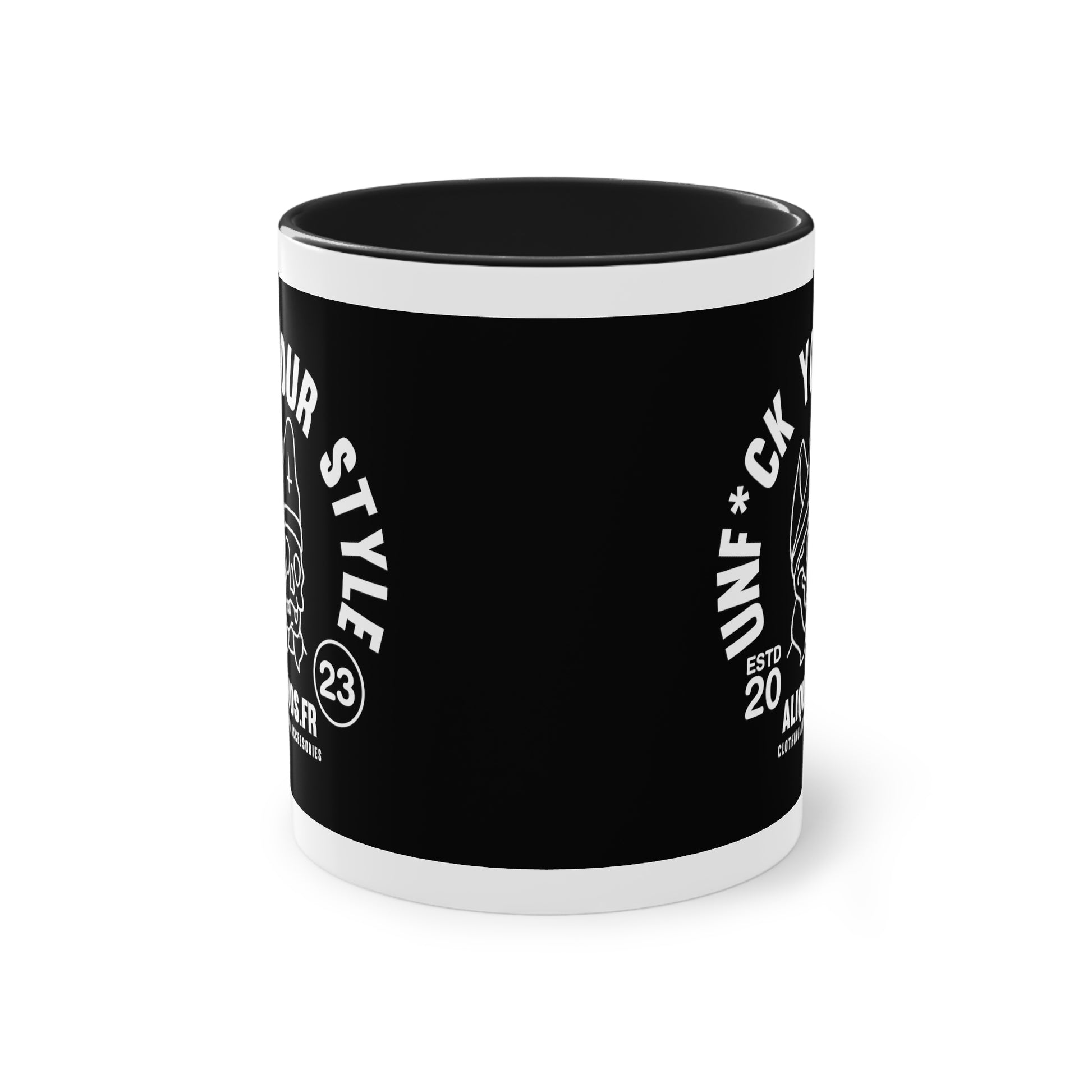 Evil Bishop Two-Tone Coffee Mug, 11oz - ALIQUOS
