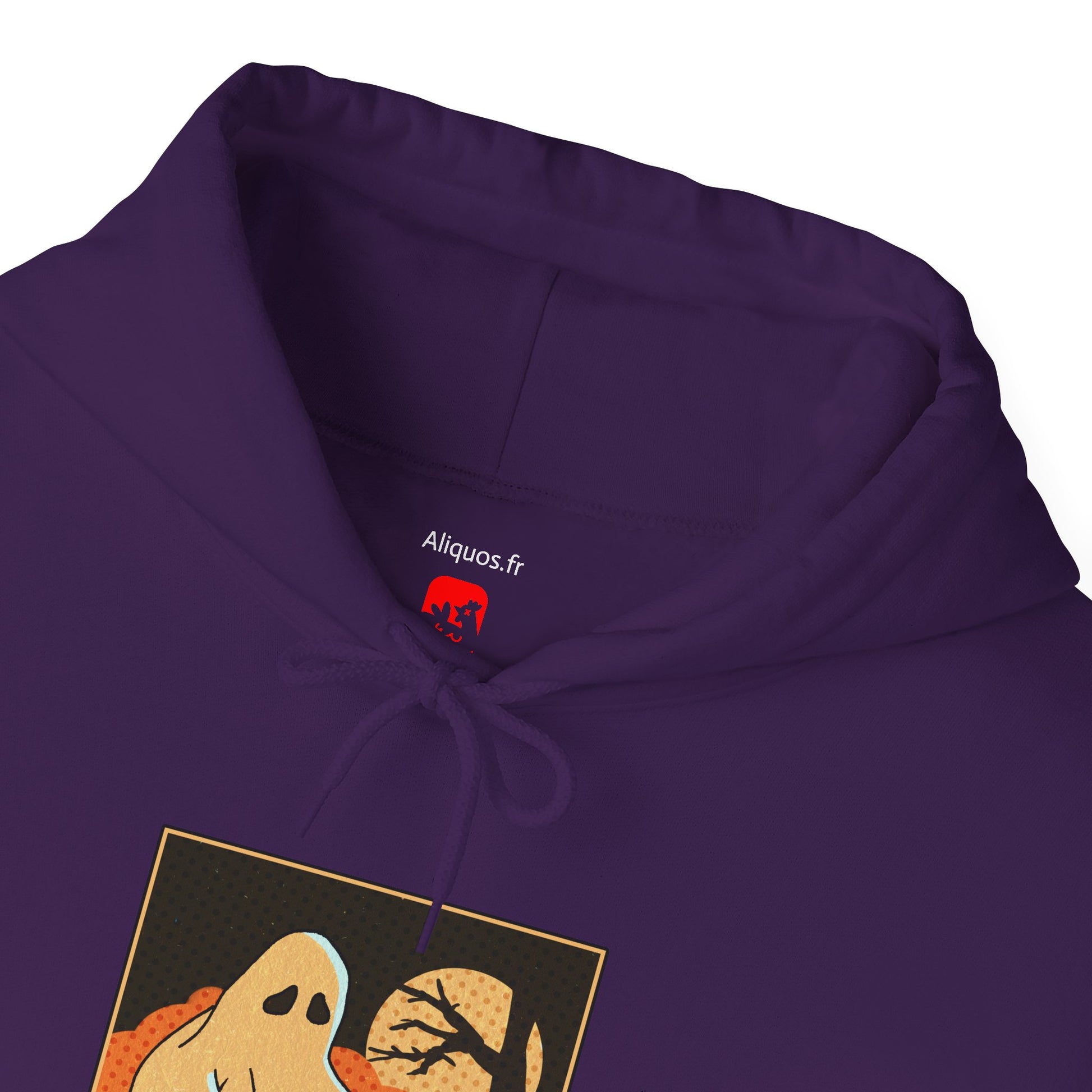 Unisex Hooded Sweatshirt -  'Dogs Won't Ghost You' - ALIQUOS