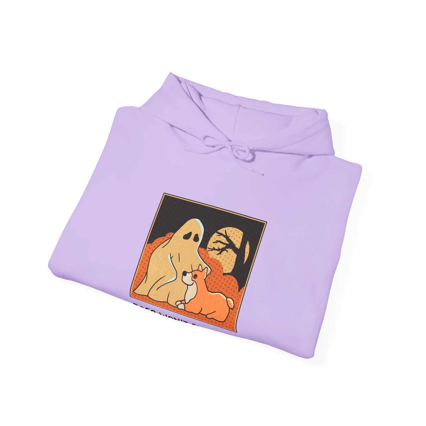 Unisex Hooded Sweatshirt -  'Dogs Won't Ghost You' - ALIQUOS