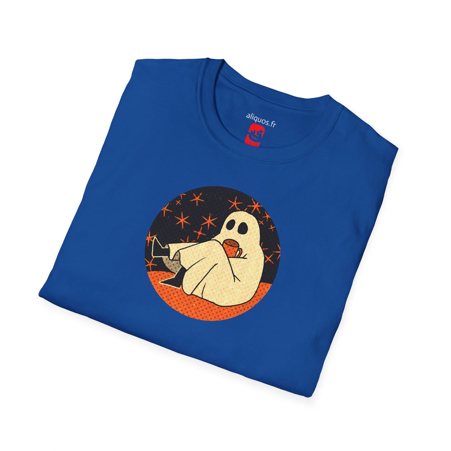 Unisex T-Shirt - 'Moonlit Coffee' Design