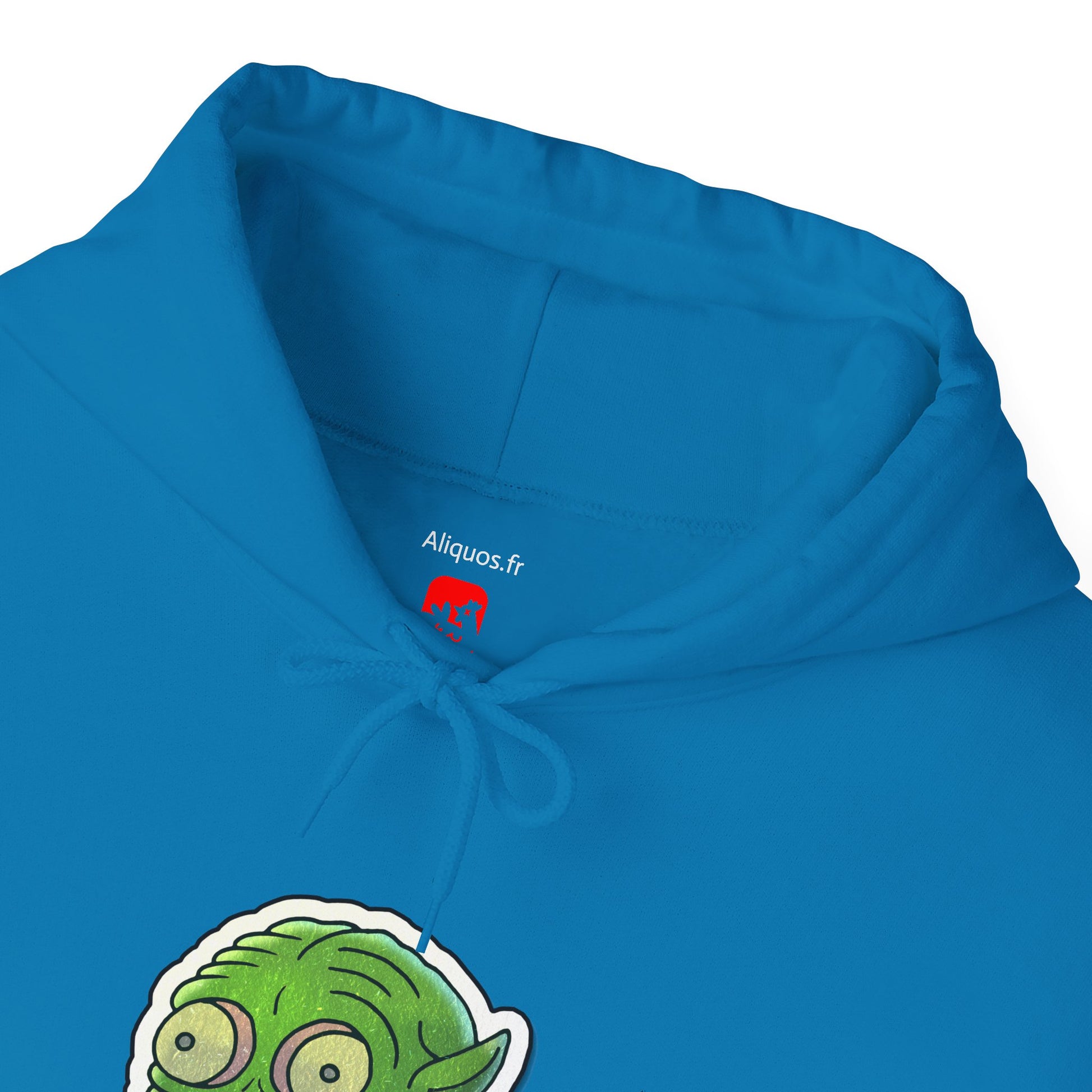 Unisex Hooded Sweatshirt - Water Monster Design - ALIQUOS