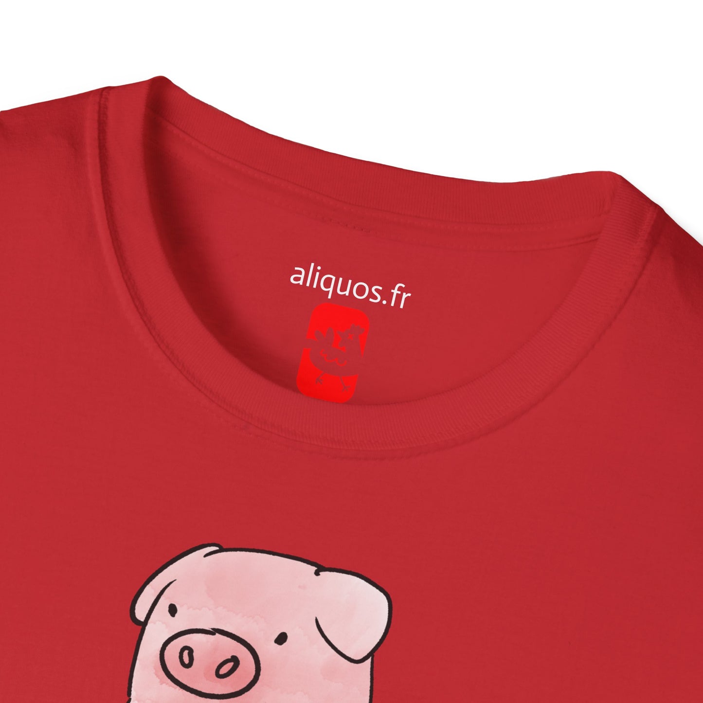 Unisex T-Shirt - Lonely Piggy -  Aliquos