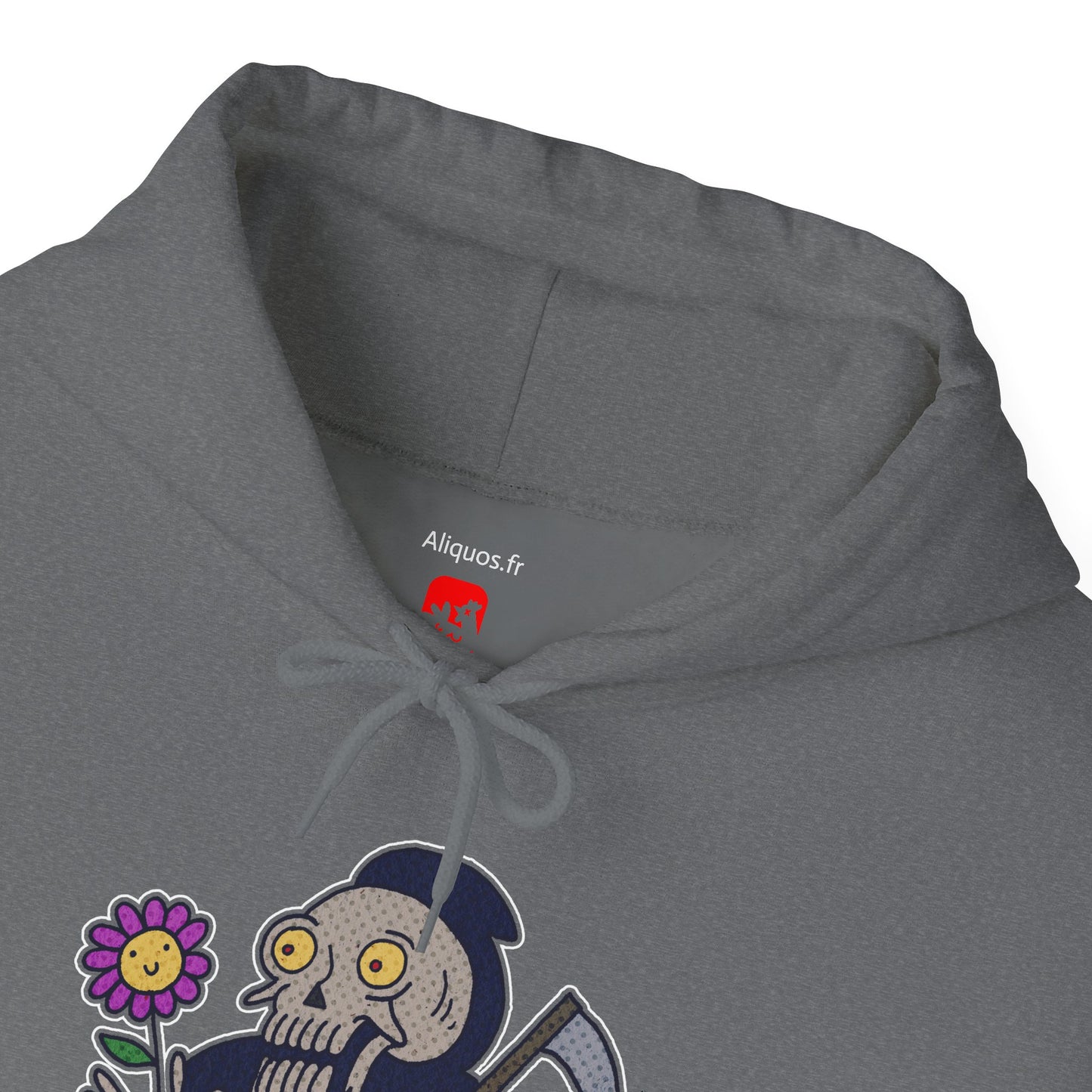 Unisex Hooded Sweatshirt -  Kill 'Em With Kindness Design - ALIQUOS