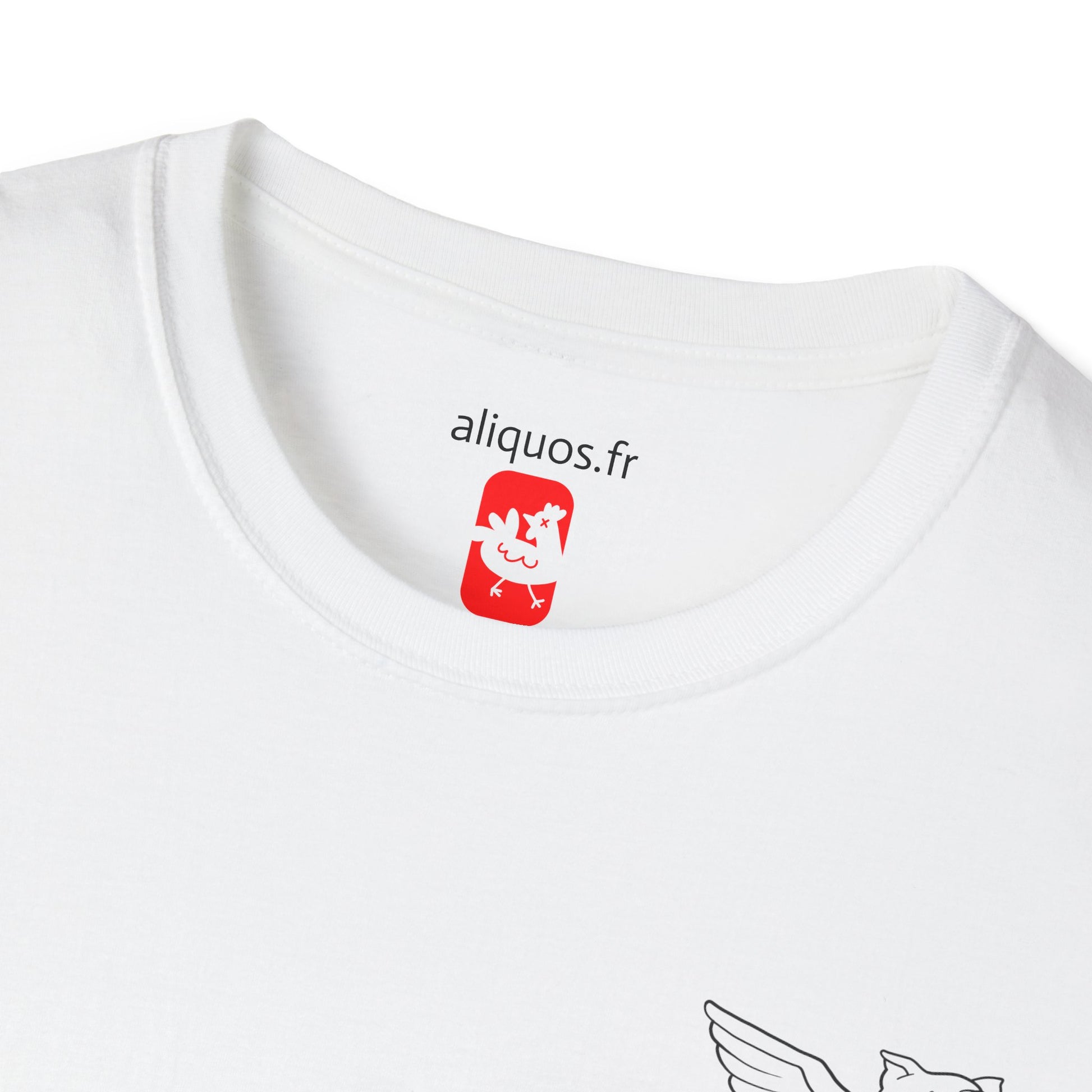 Flying Piggy Unisex Tee - ALIQUOS