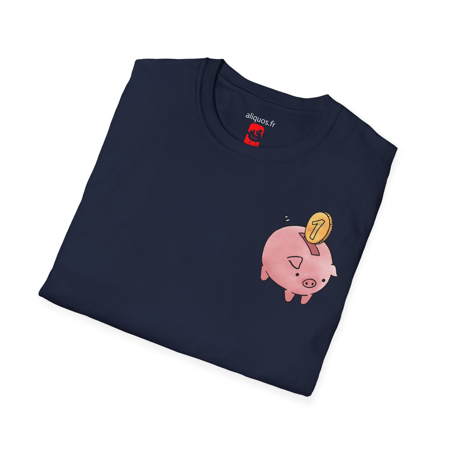 Unisex T-Shirt - Piggy Bank -  Aliquos
