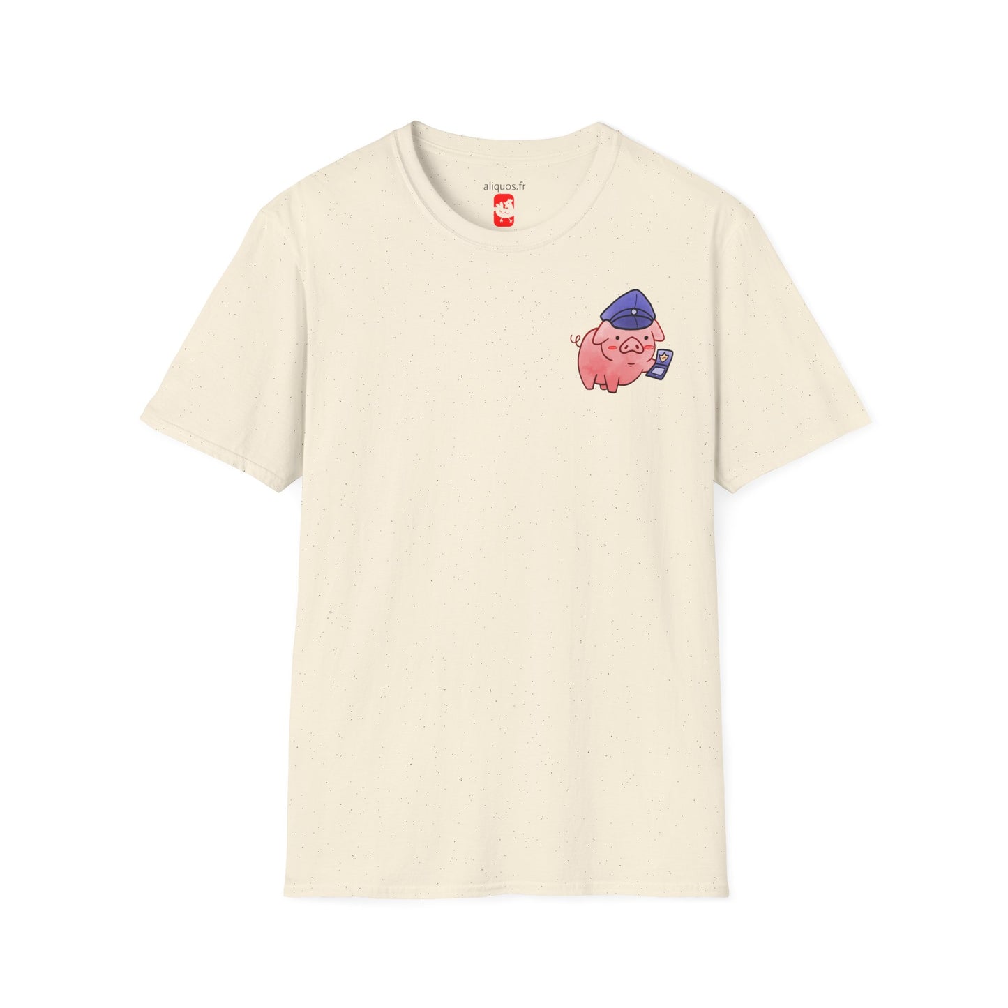 Unisex T-Shirt - Officer Piggy -  Aliquos
