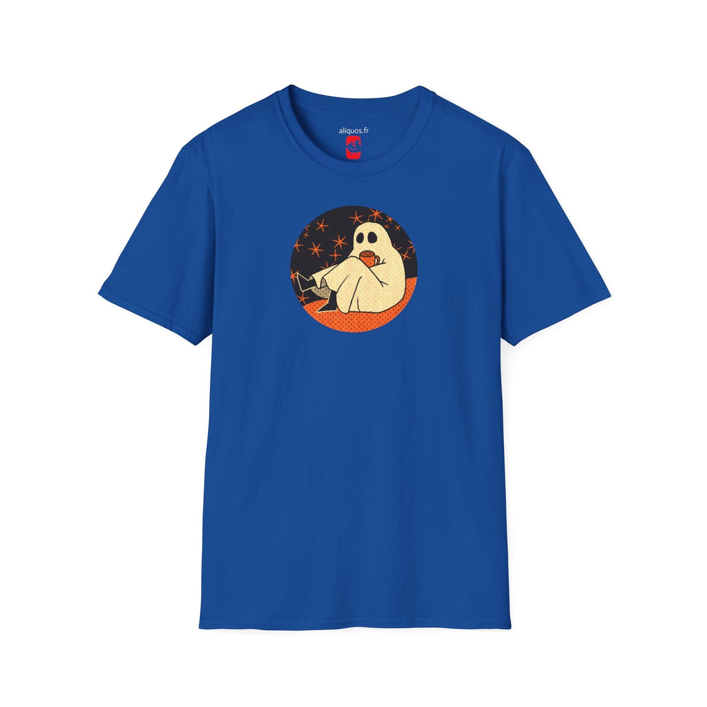 Unisex T-Shirt - 'Moonlit Coffee' Design