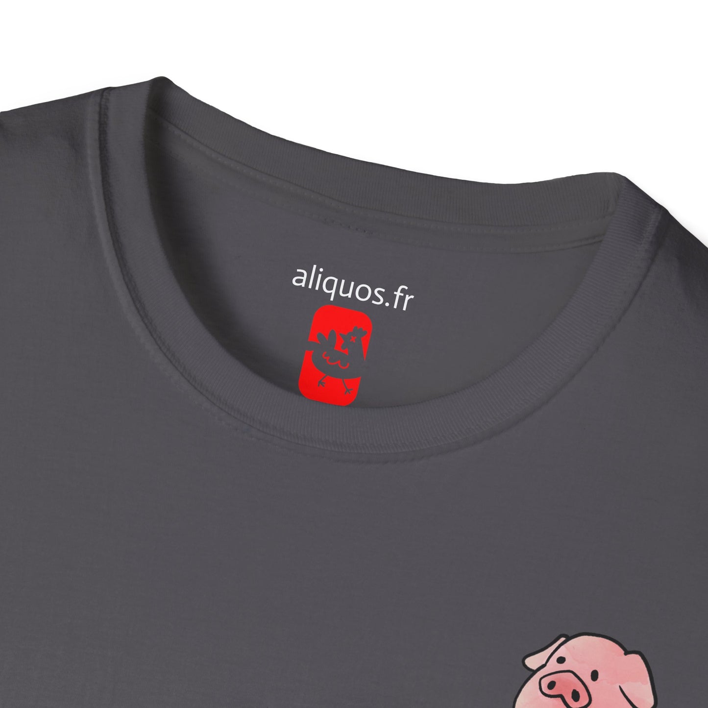 Unisex T-Shirt - Sitting Piggy -  Aliquos