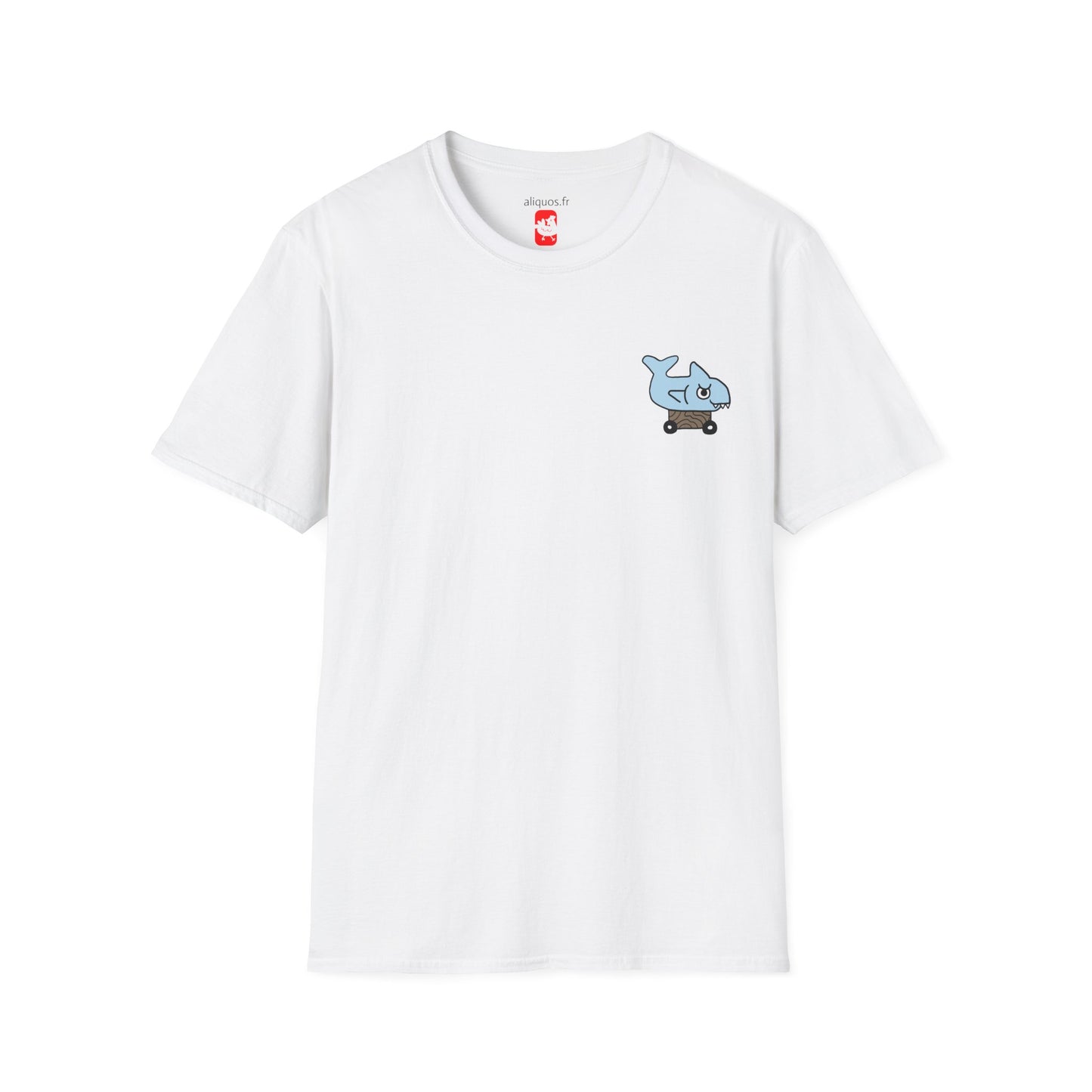 Unisex T-Shirt - Skater Boy Shark -  Aliquos