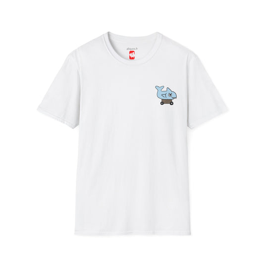 Unisex T-Shirt - Skater Boy Shark -  Aliquos