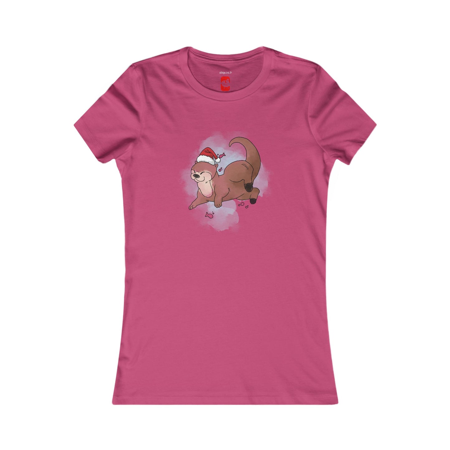 Damen T-Shirt - Weihnachtsotter 1 