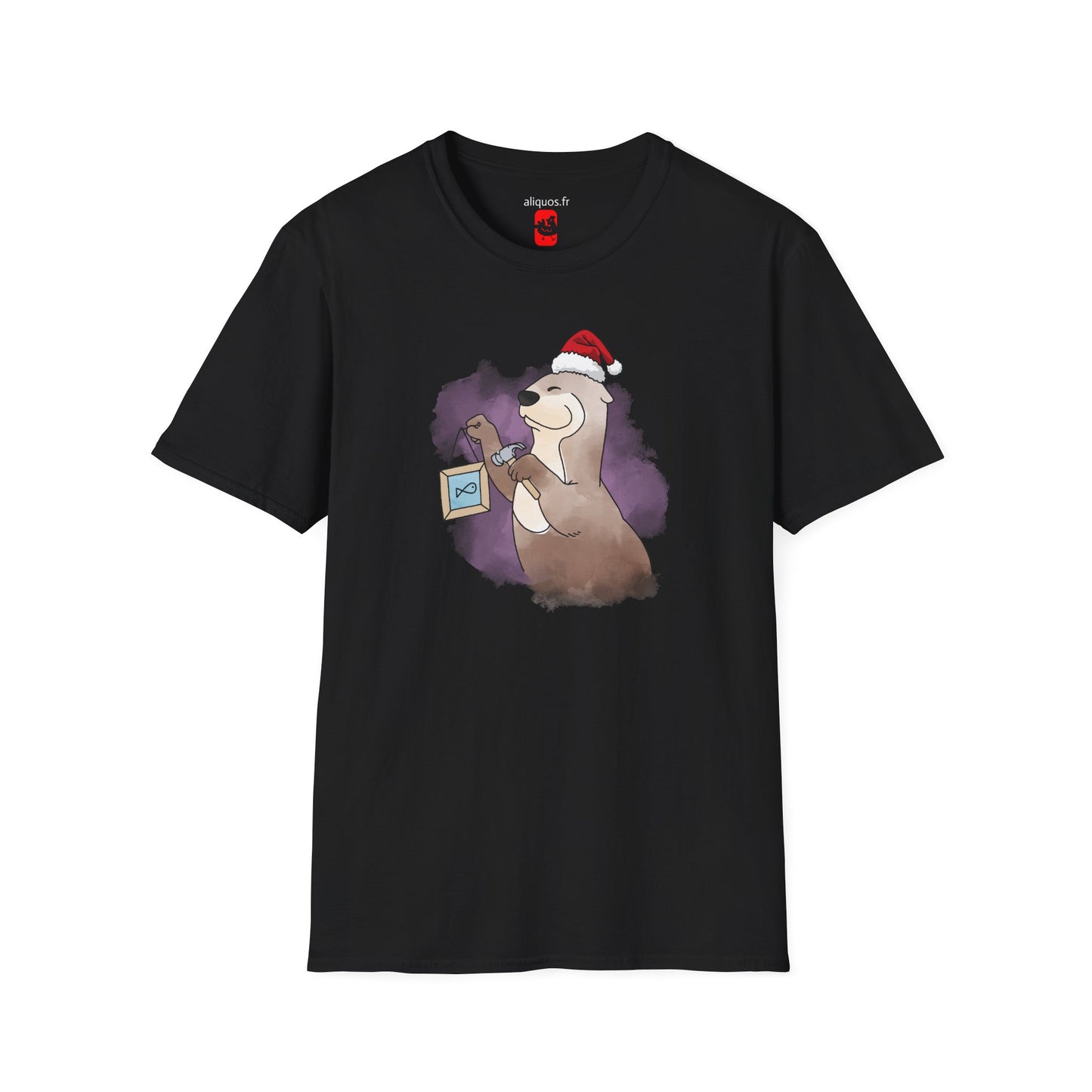 Unisex T-Shirt - Christmas Otter 14