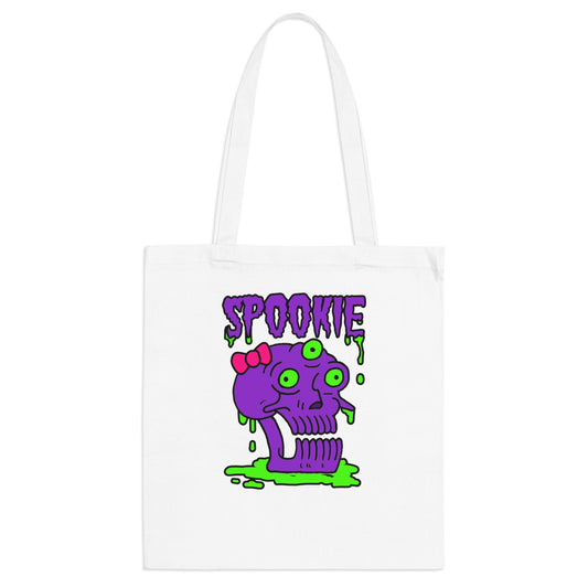 Tote Bag - Three-Eyed Skull 'Spookie' Design - ALIQUOS