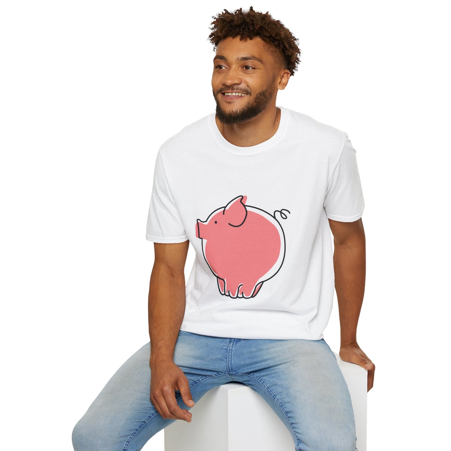 Pudgy Piggy Unisex Tee - ALIQUOS