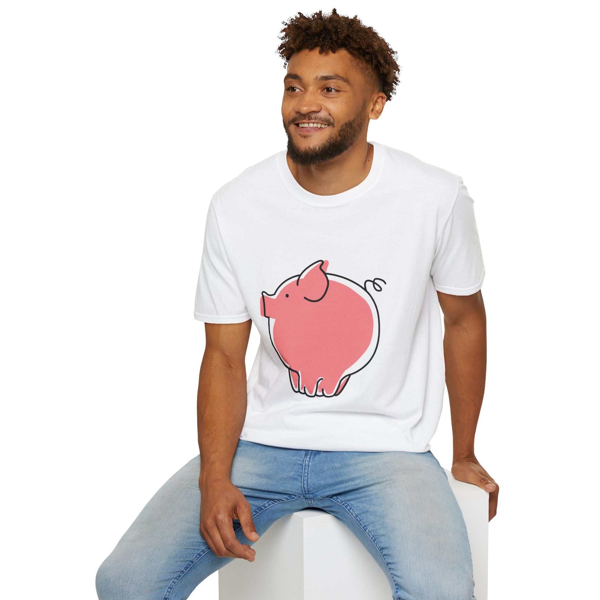 Pudgy Piggy Unisex Tee - ALIQUOS