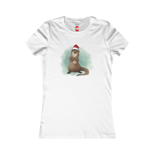 Damen T-Shirt - Weihnachtsotter 13 