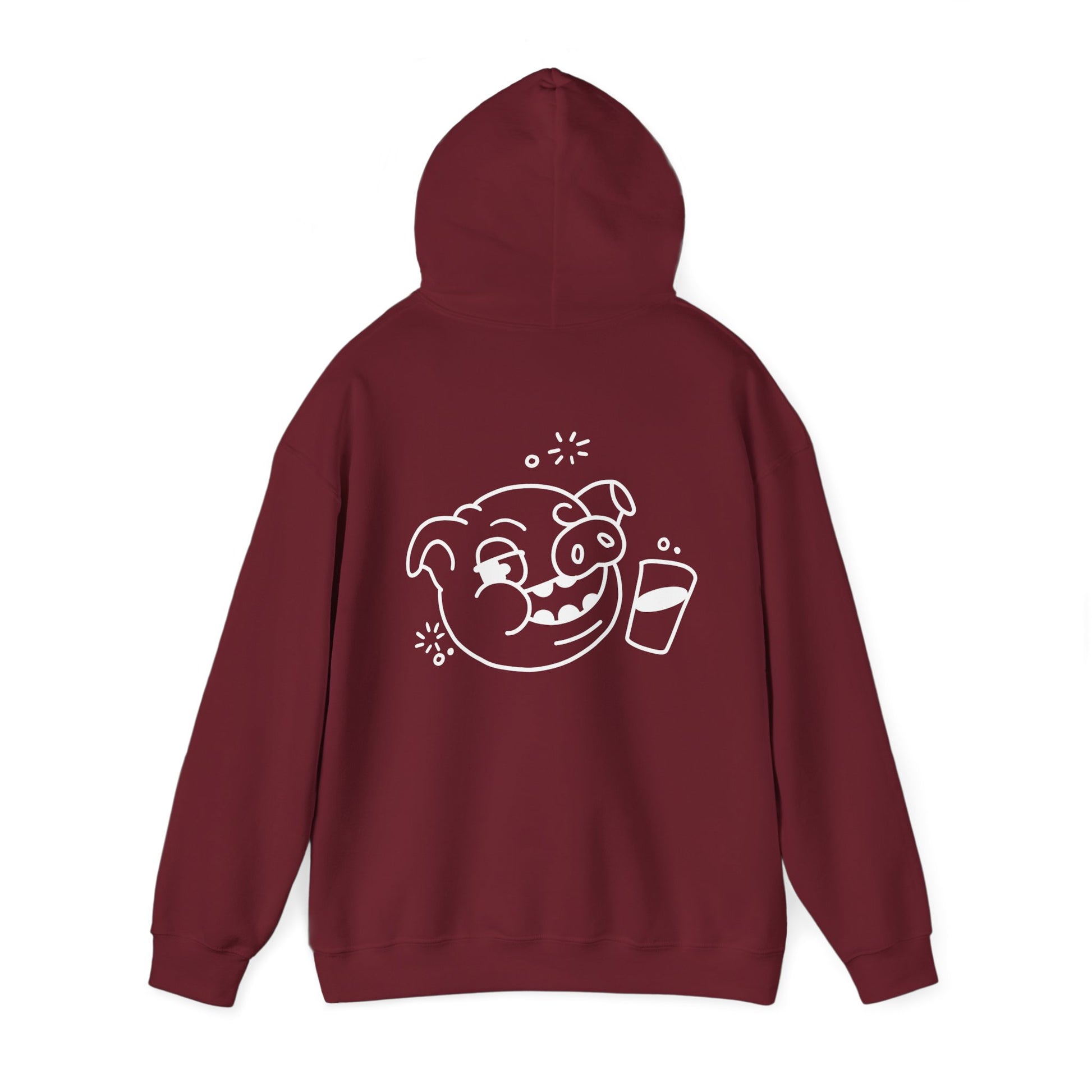 Drunken Piggy Unisex Hooded Sweatshirt - ALIQUOS