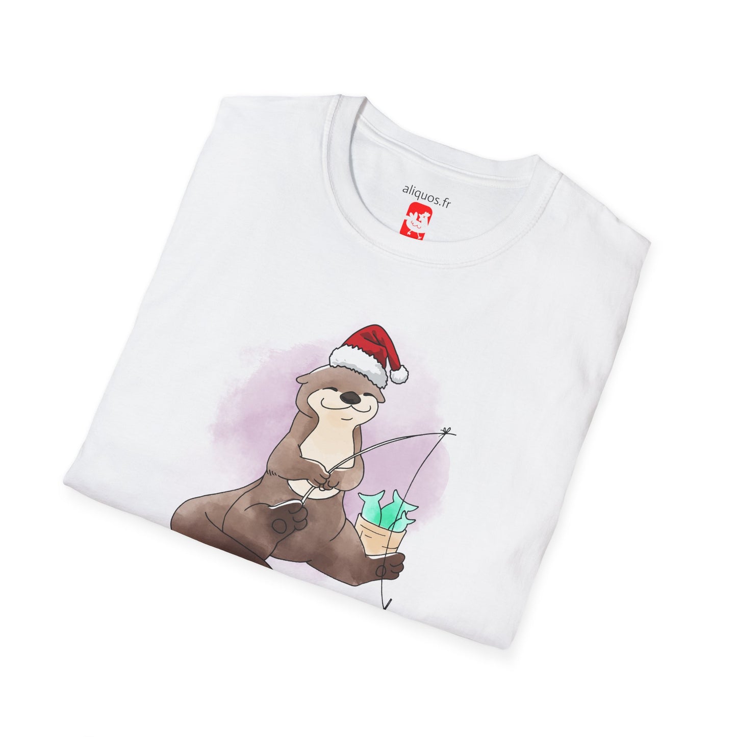 Unisex T-Shirt - Christmas Otter 6