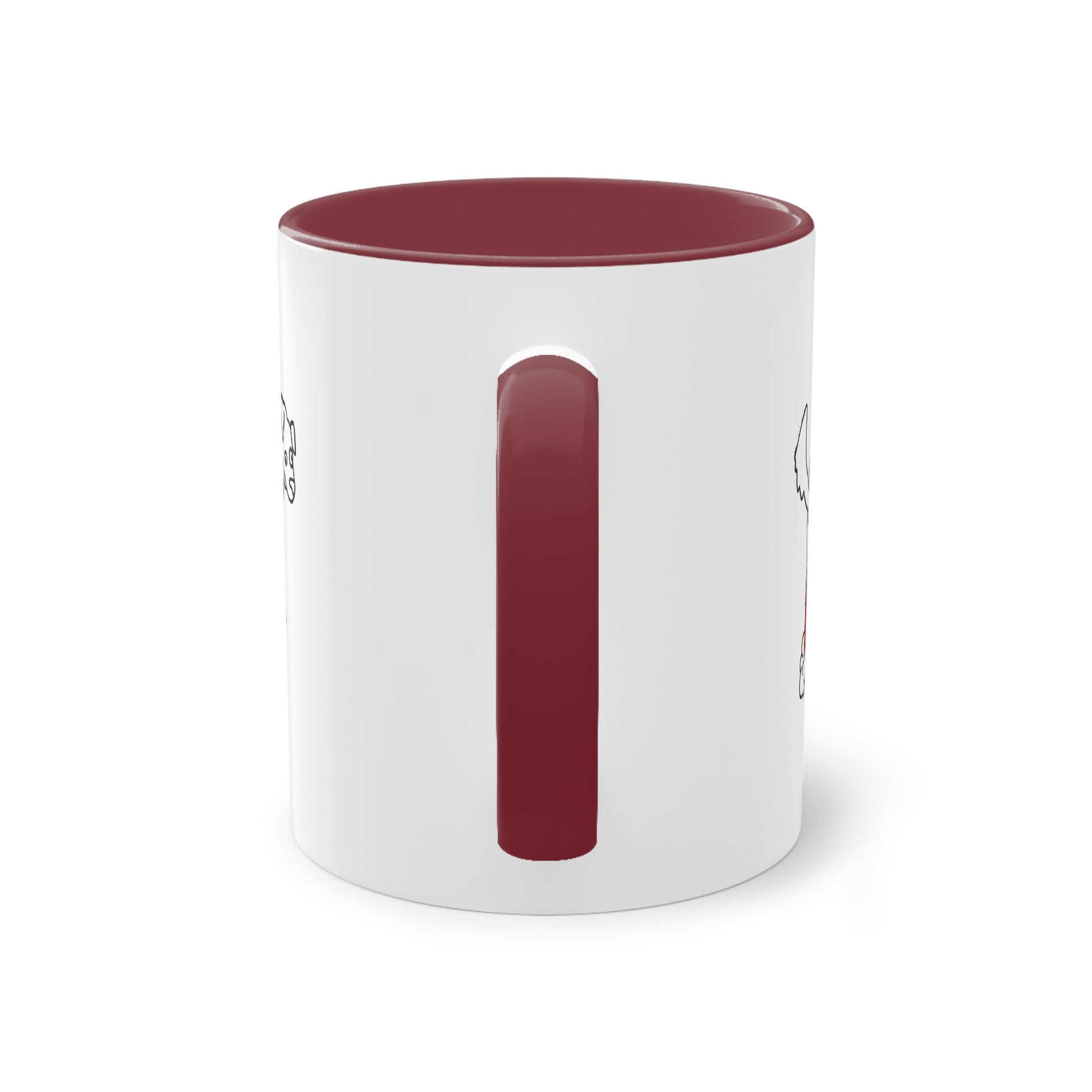 Two Tone Mug - Doggy Rainbow Factory - ALIQUOS