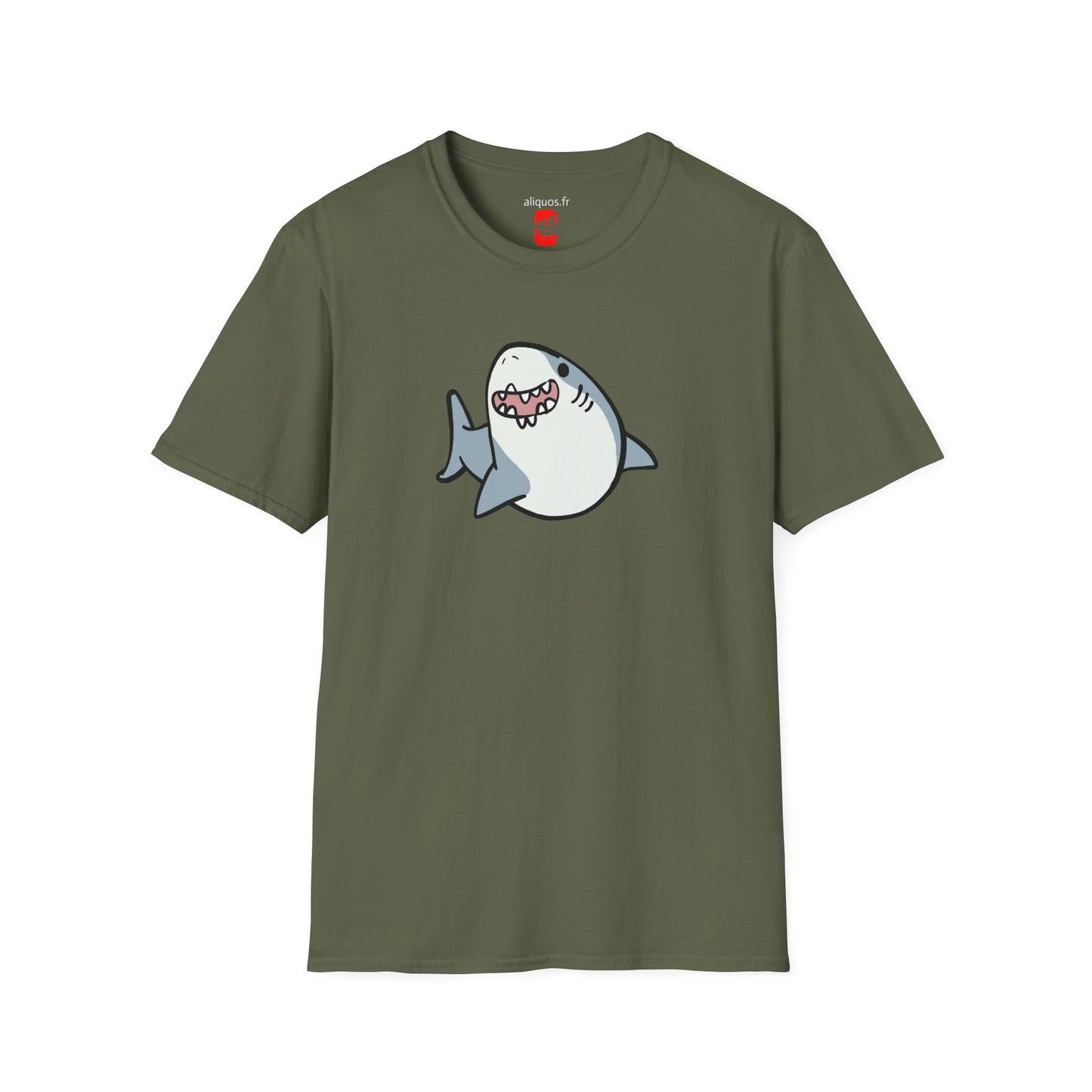 T-shirt unisexe - Requin heureux - Aliquos 