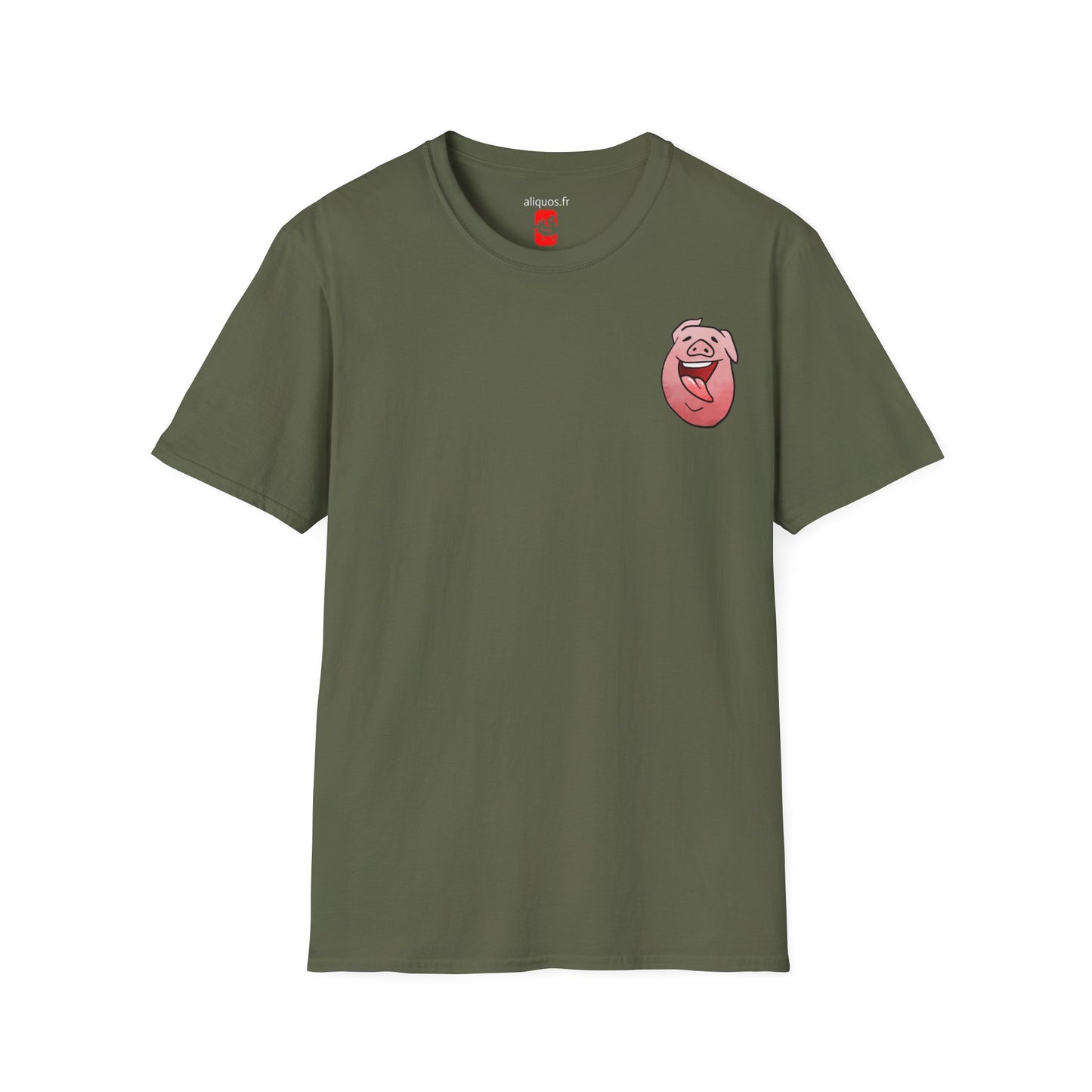 Unisex T-Shirt - Piggy Head -  Aliquos