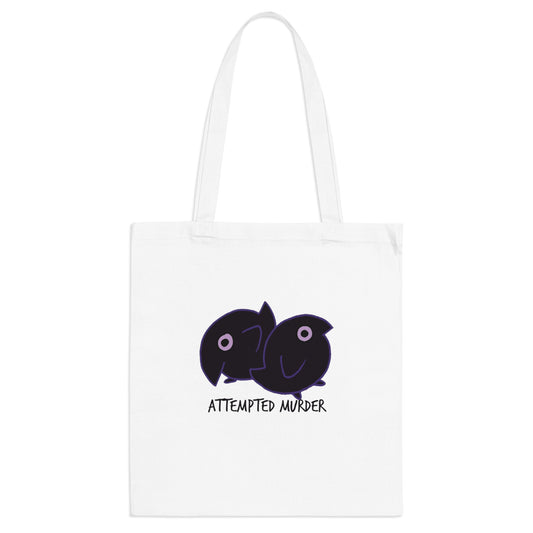 Tote Bag - Attempted Murder Design - ALIQUOS