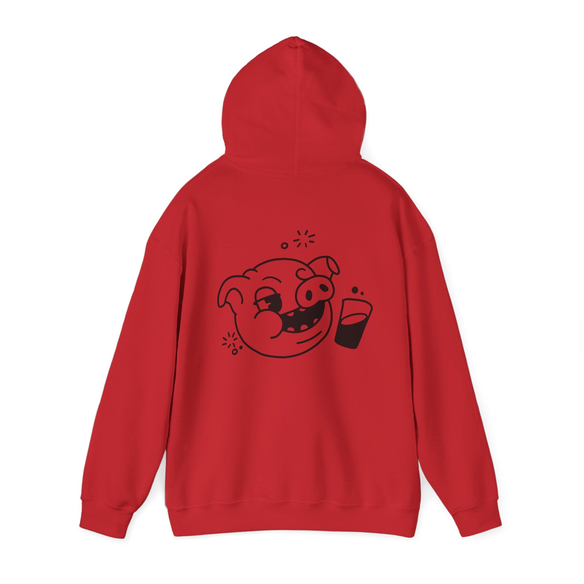 Drunken Piggy Unisex Hooded Sweatshirt - ALIQUOS