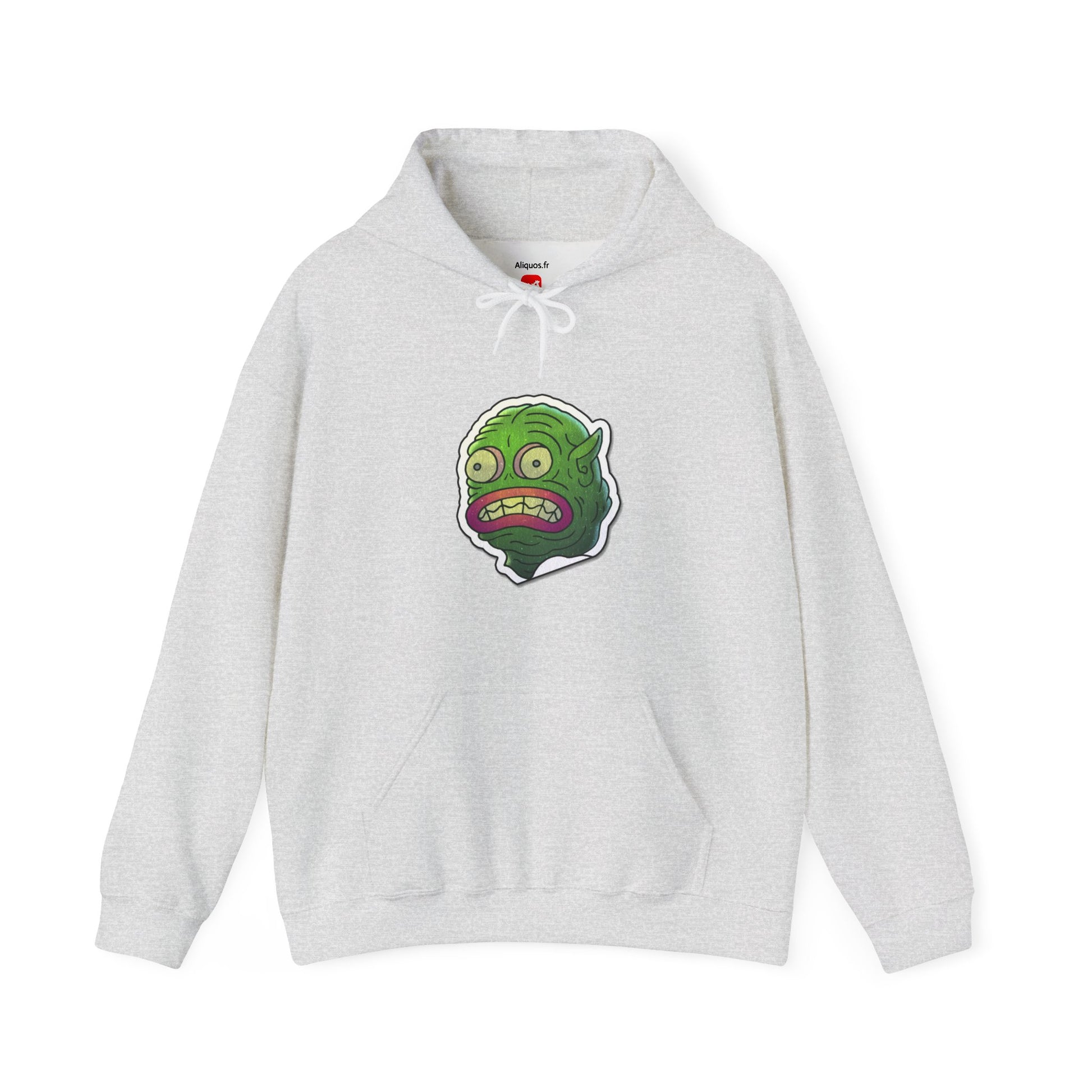 Unisex Hooded Sweatshirt - Water Monster Design - ALIQUOS