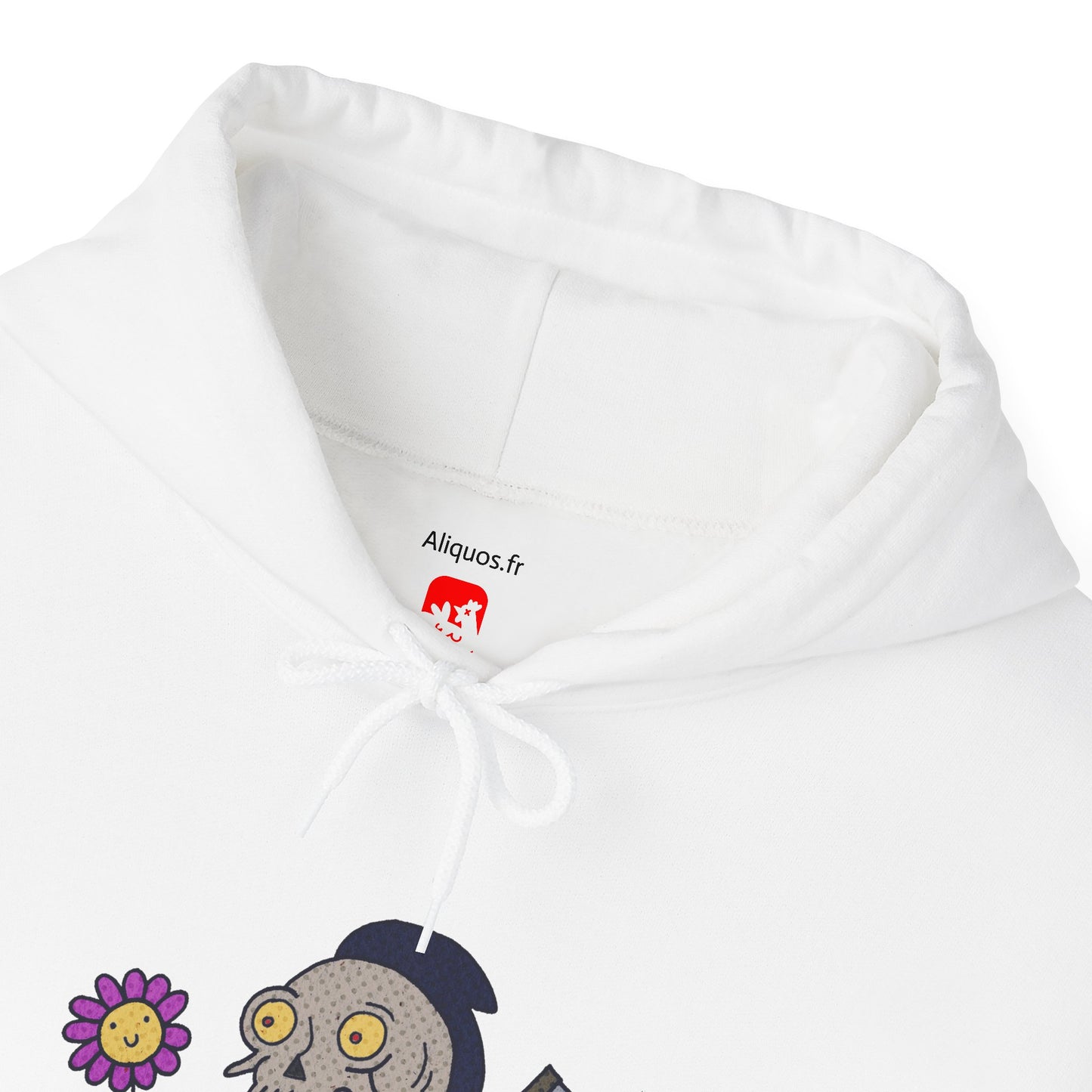 Unisex Hooded Sweatshirt -  Kill 'Em With Kindness Design - ALIQUOS