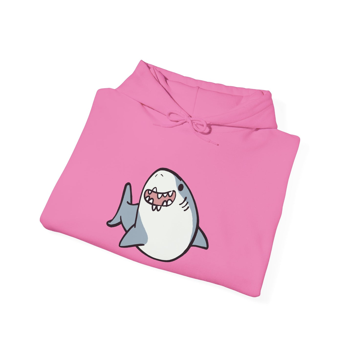 Sweat à capuche unisexe - Happy Shark - Aliquos 