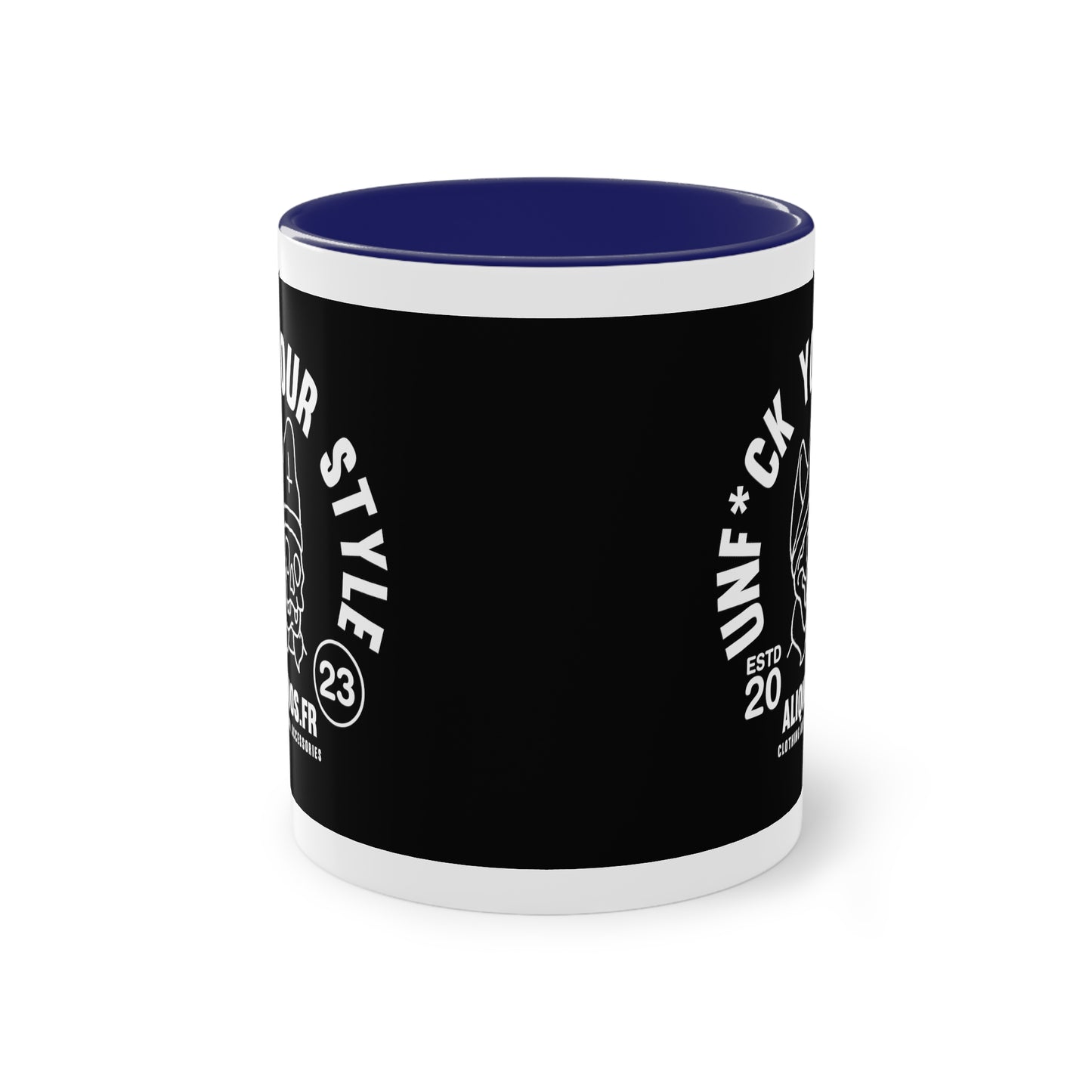 Evil Bishop Two-Tone Coffee Mug, 11oz - ALIQUOS