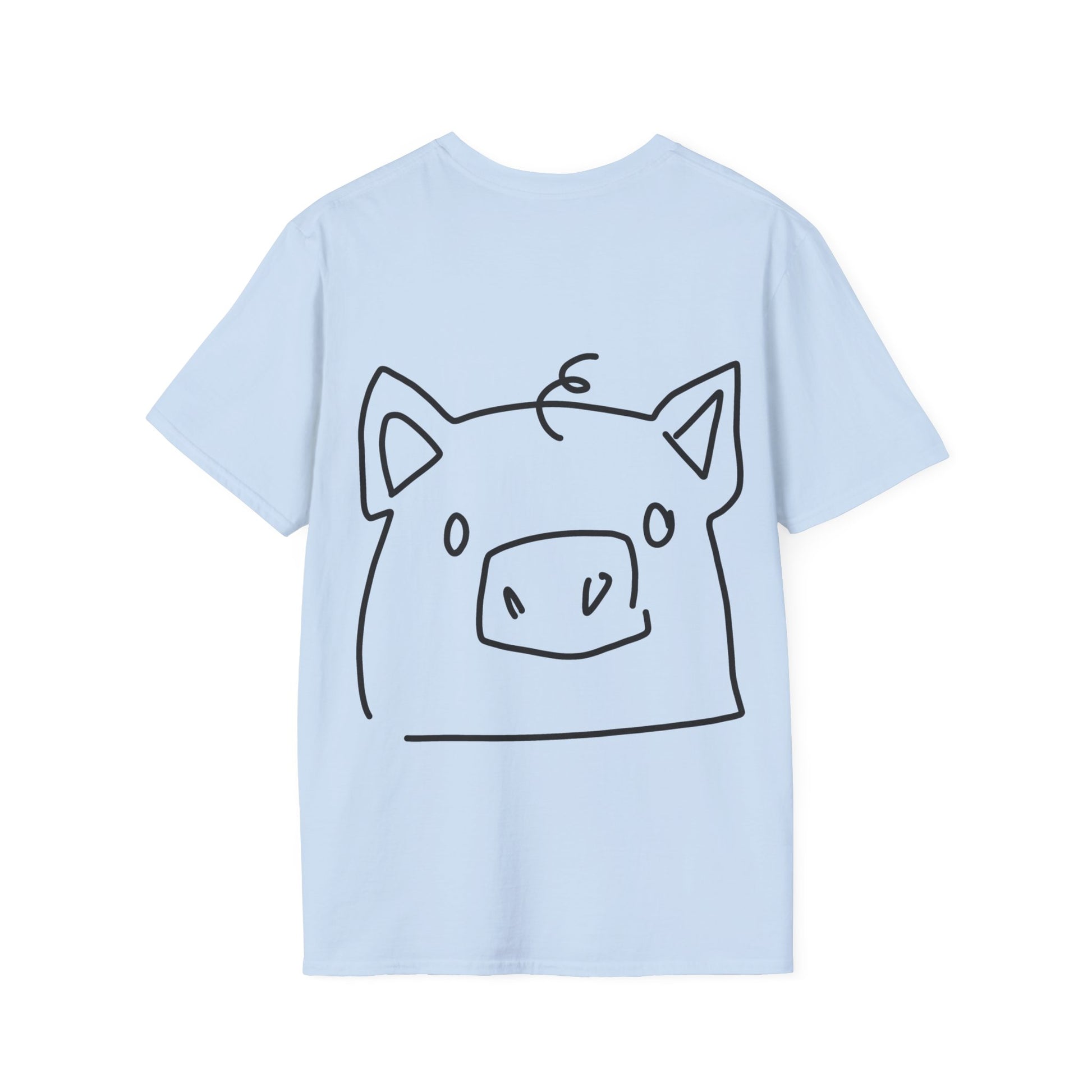 Piggy Face Unisex Tee - ALIQUOS