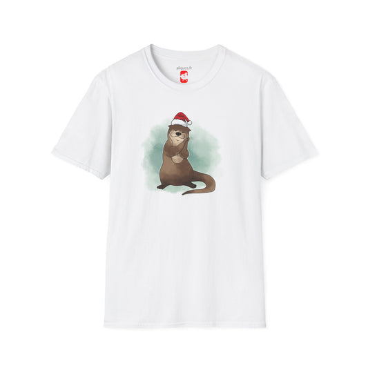 Unisex T-Shirt - Christmas Otter 13