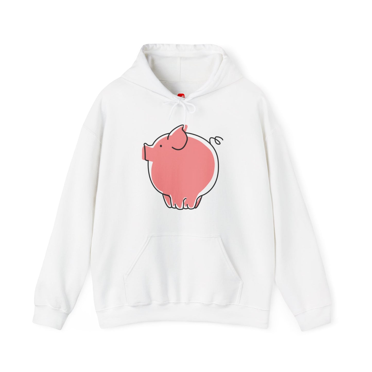 Pudgy Piggy Unisex Hooded Sweatshirt - ALIQUOS