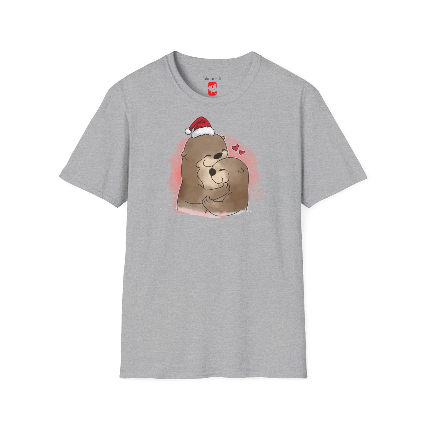 Unisex T-Shirt - Christmas Otter 11