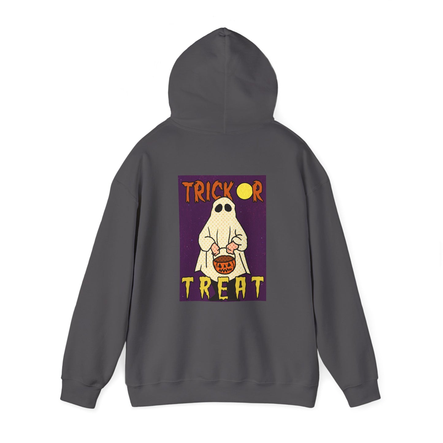 Sweat à capuche unisexe - Motif « Trick or Treat Ghost » 