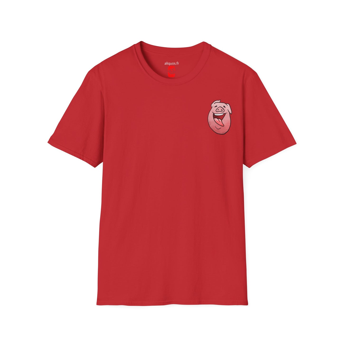 Unisex T-Shirt - Piggy Head -  Aliquos
