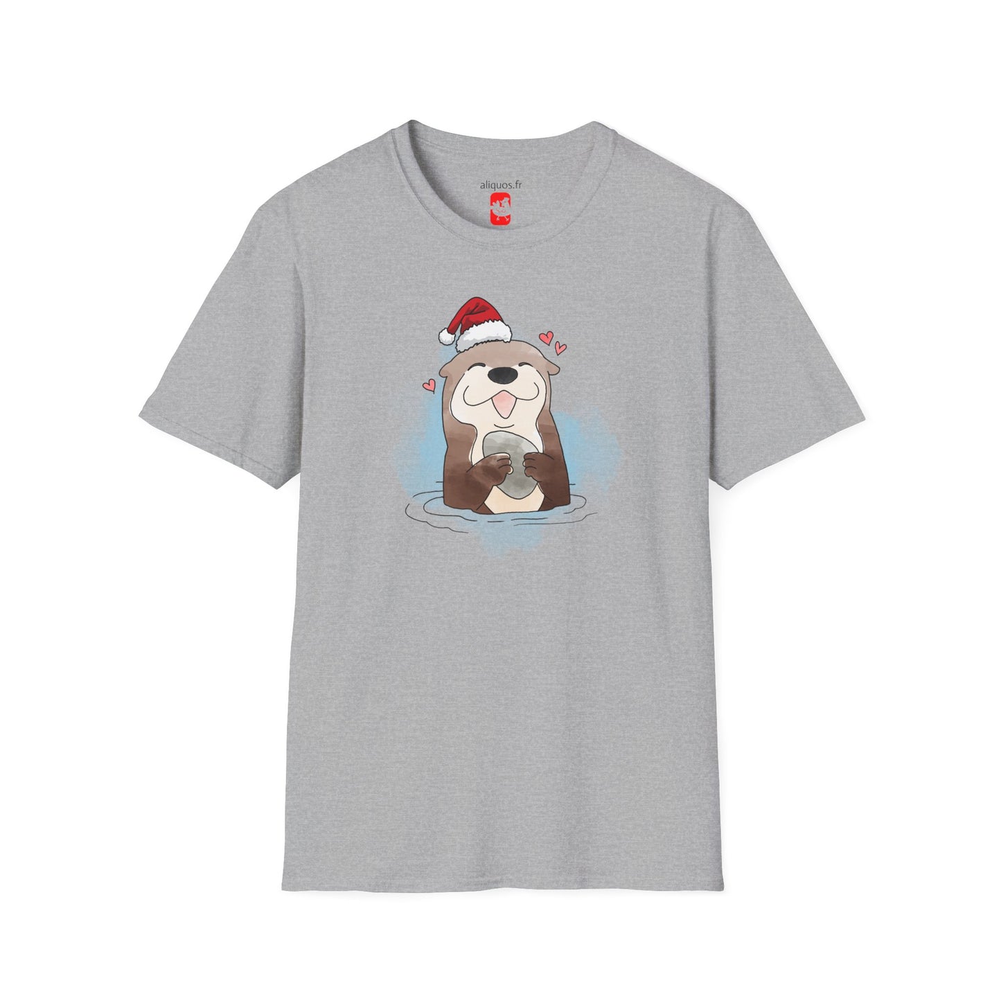 Unisex T-Shirt - Christmas Otter 16
