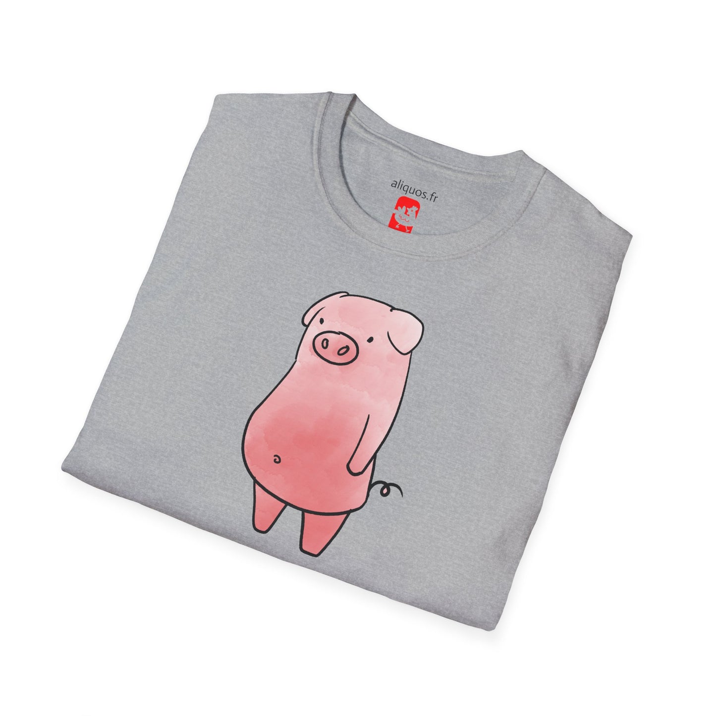 Unisex T-Shirt - Lonely Piggy -  Aliquos