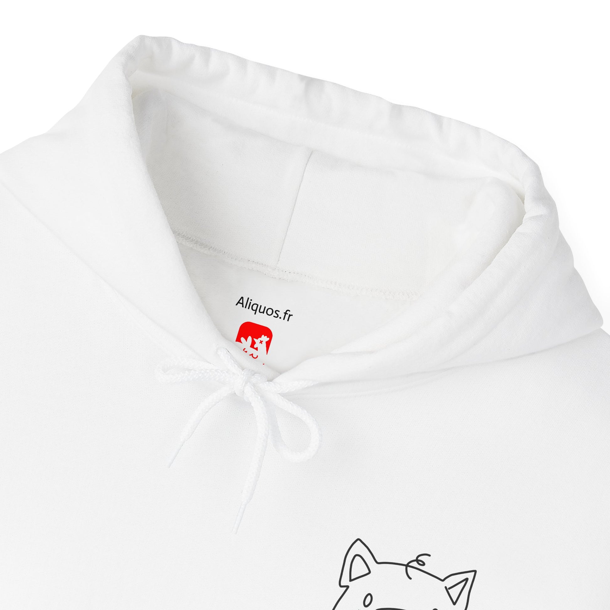 Piggy Face Unisex Hooded Sweatshirt - ALIQUOS