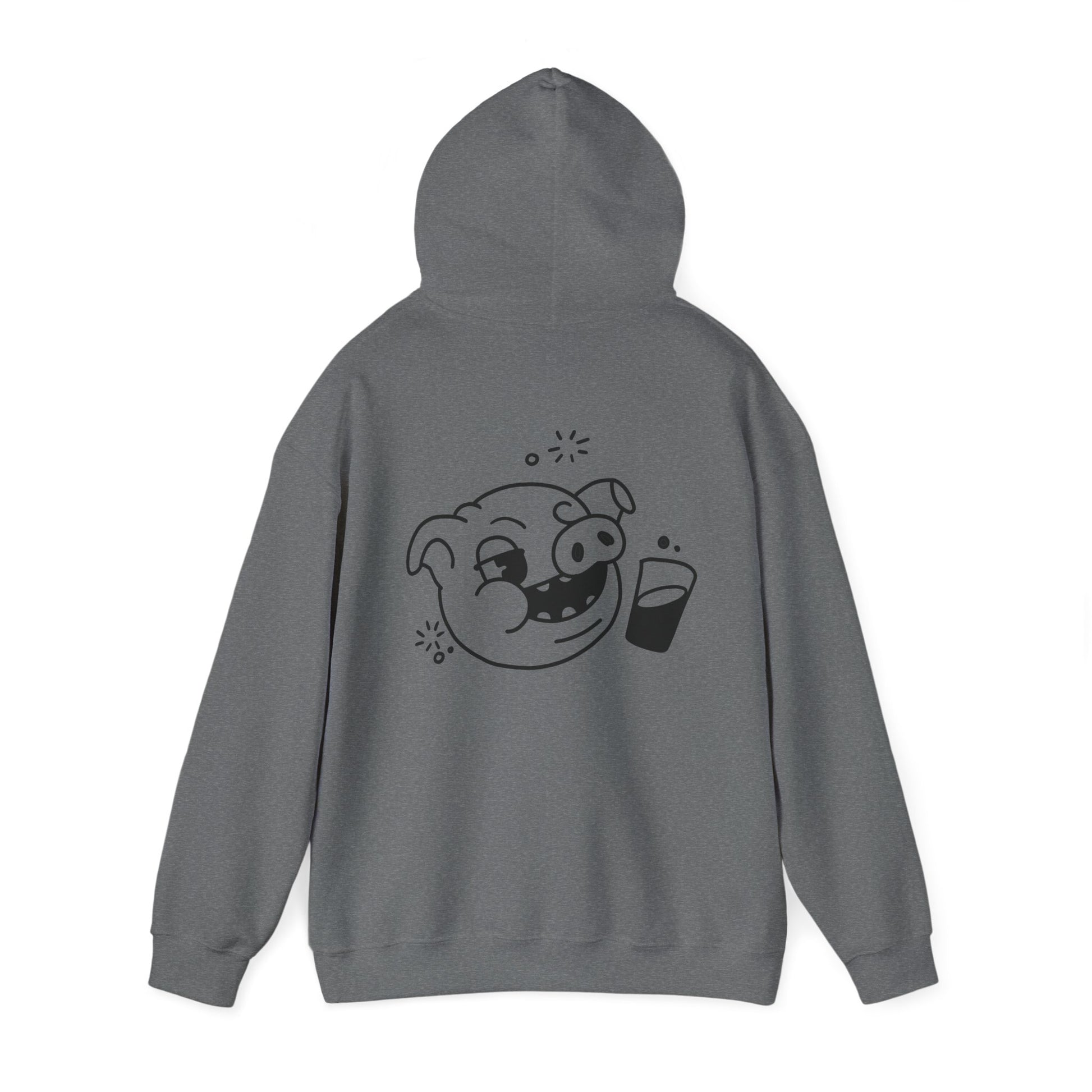 Drunken Piggy Unisex Hooded Sweatshirt - ALIQUOS