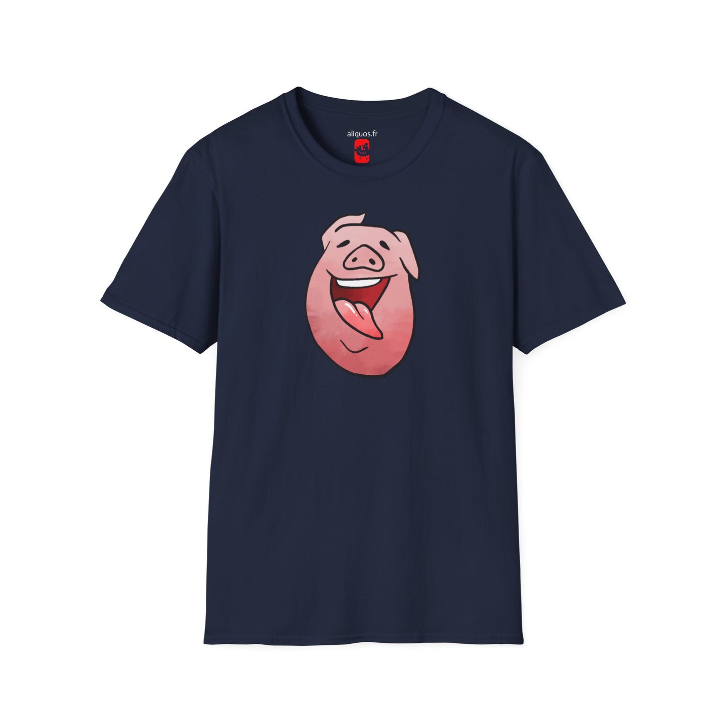Unisex T-Shirt - Licky Piggy -  Aliquos