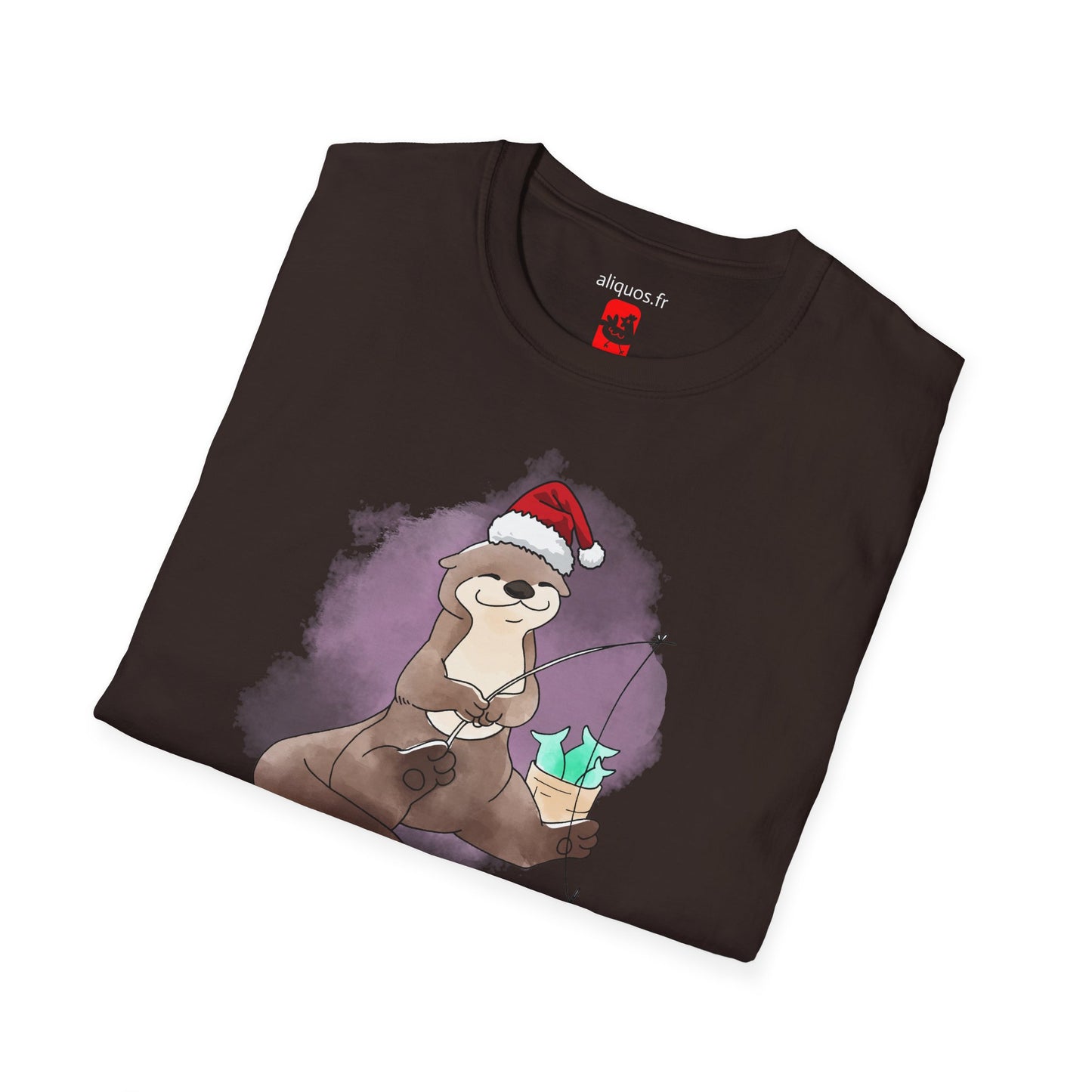 Unisex T-Shirt - Christmas Otter 6